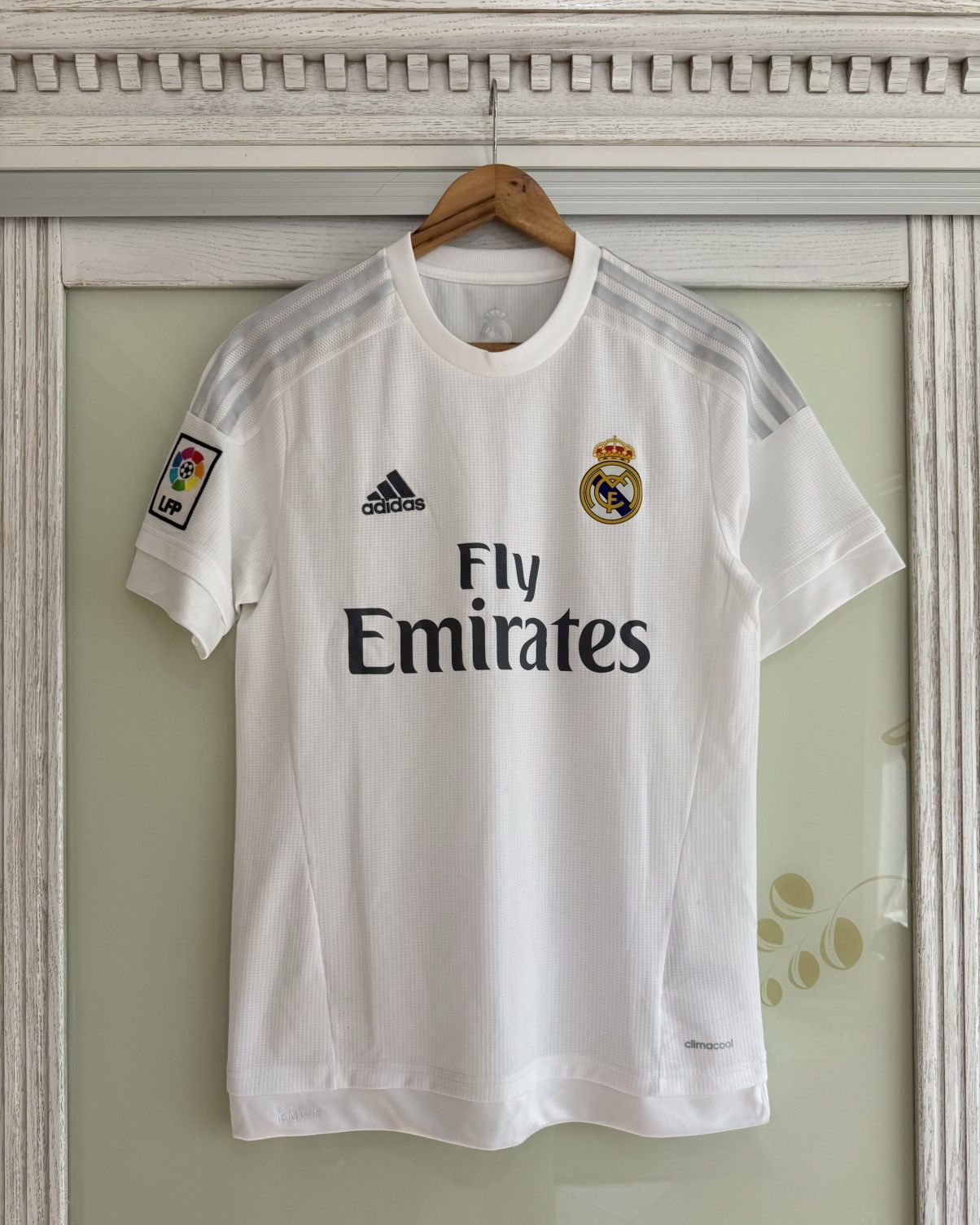 Adidas Real Madrid 2015-2016 Home Soccer Jersey Football Kit Shirt Size US S / EU 44-46 / 1 - 1 Thumbnail