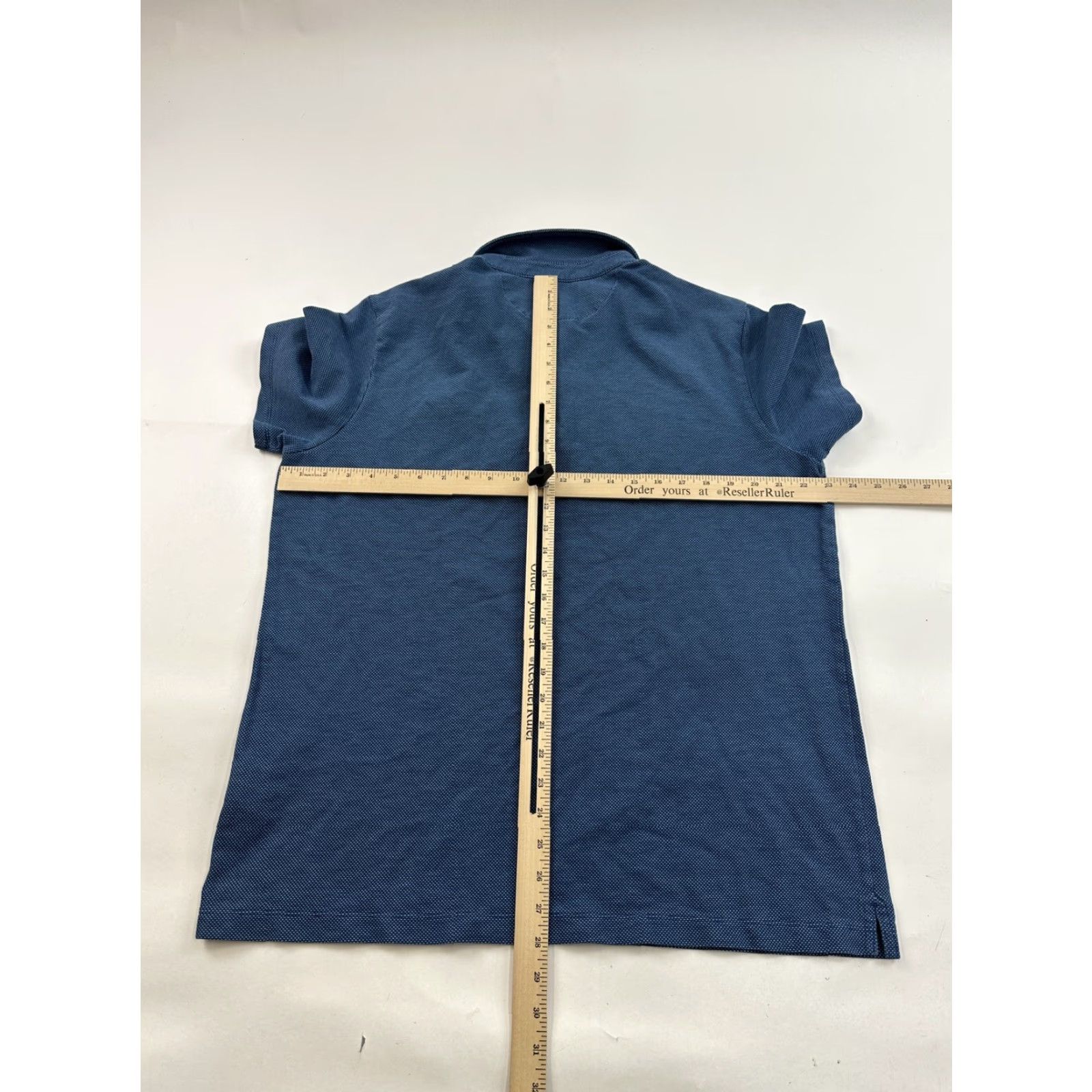 Banana Republic Banana Republic Polo Shirt Men XL Blue Short Sleeve Men Polo Shirt XL Blue Size US XL / EU 56 / 4 - 3 Thumbnail