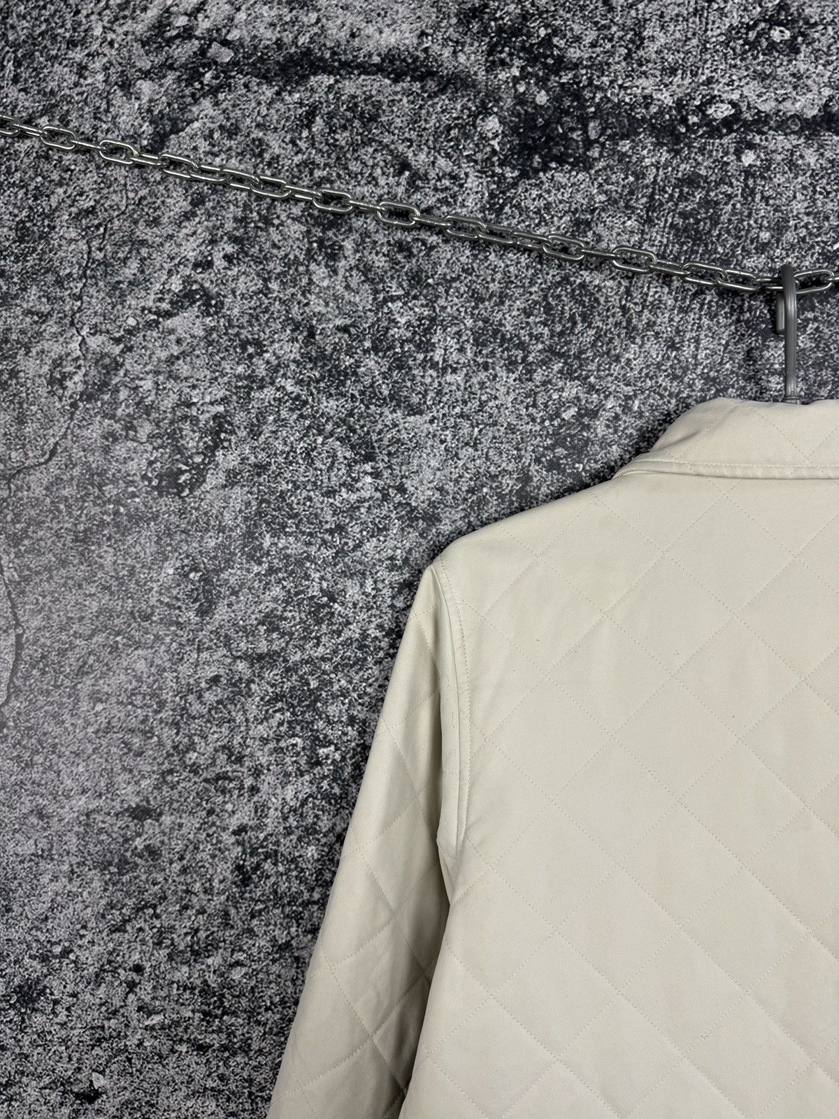 Orvis Women’s Orvis Quilted Jacket Cream Coat Button Up Size M Size M / US 6-8 / IT 42-44 - 12 Thumbnail