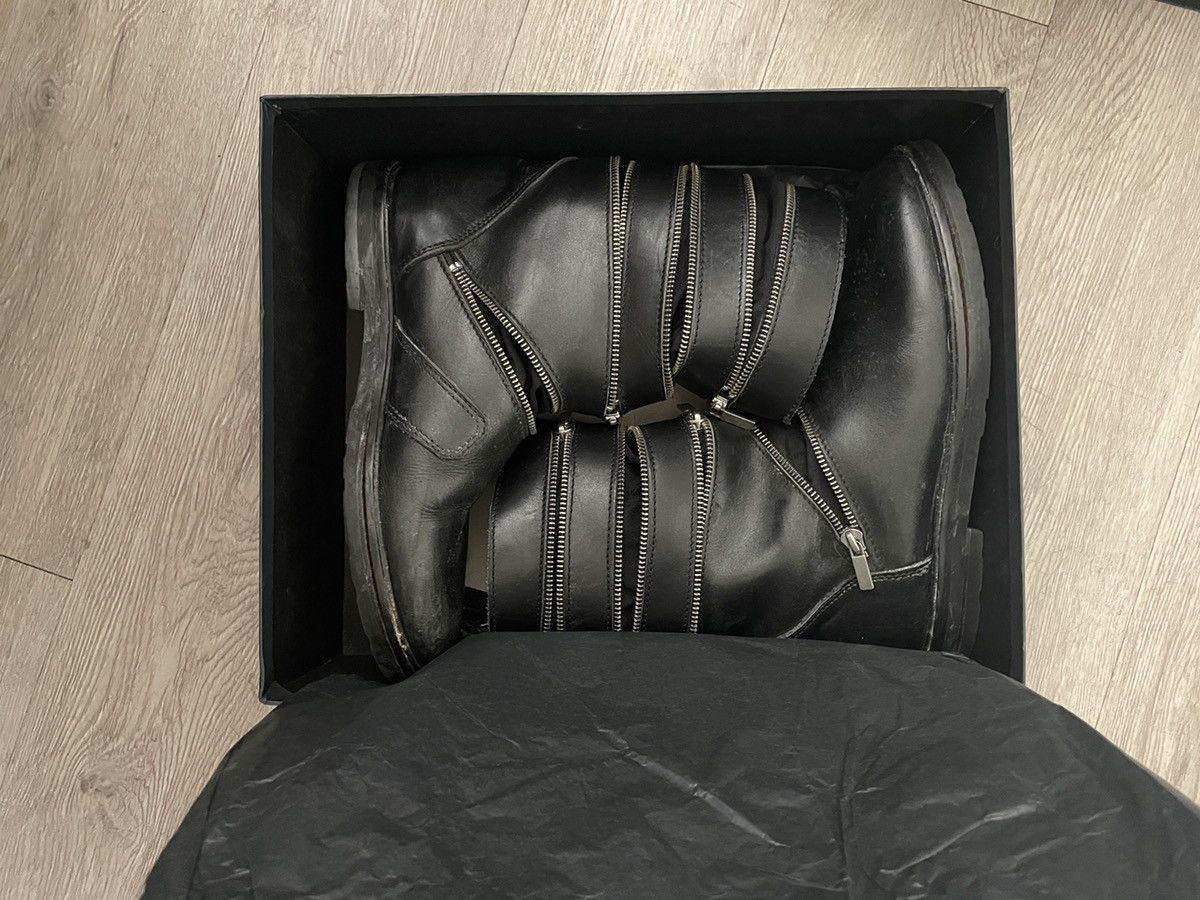 Raf Simons AW2006 Accordion Boots