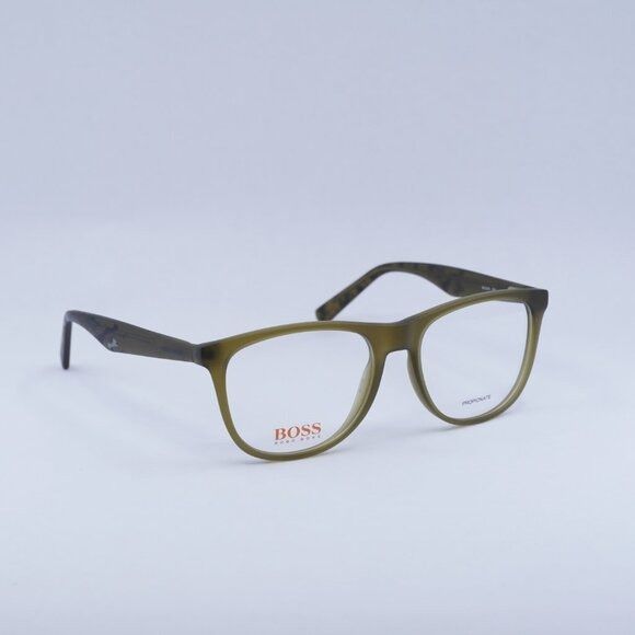 Hugo Boss New Hugo Boss BO 0218 EZE Eyeglasses - Olive Lowest price! Size ONE SIZE - 6 Thumbnail