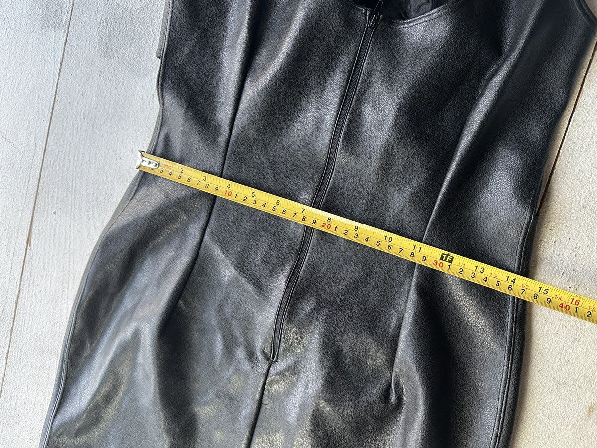Other 18+🚨 WOMEN SEXY BDSM MINI DRESS TITS HOLE BLACK PU-LEATHER Size S / US 4 / IT 40 - 13 Thumbnail