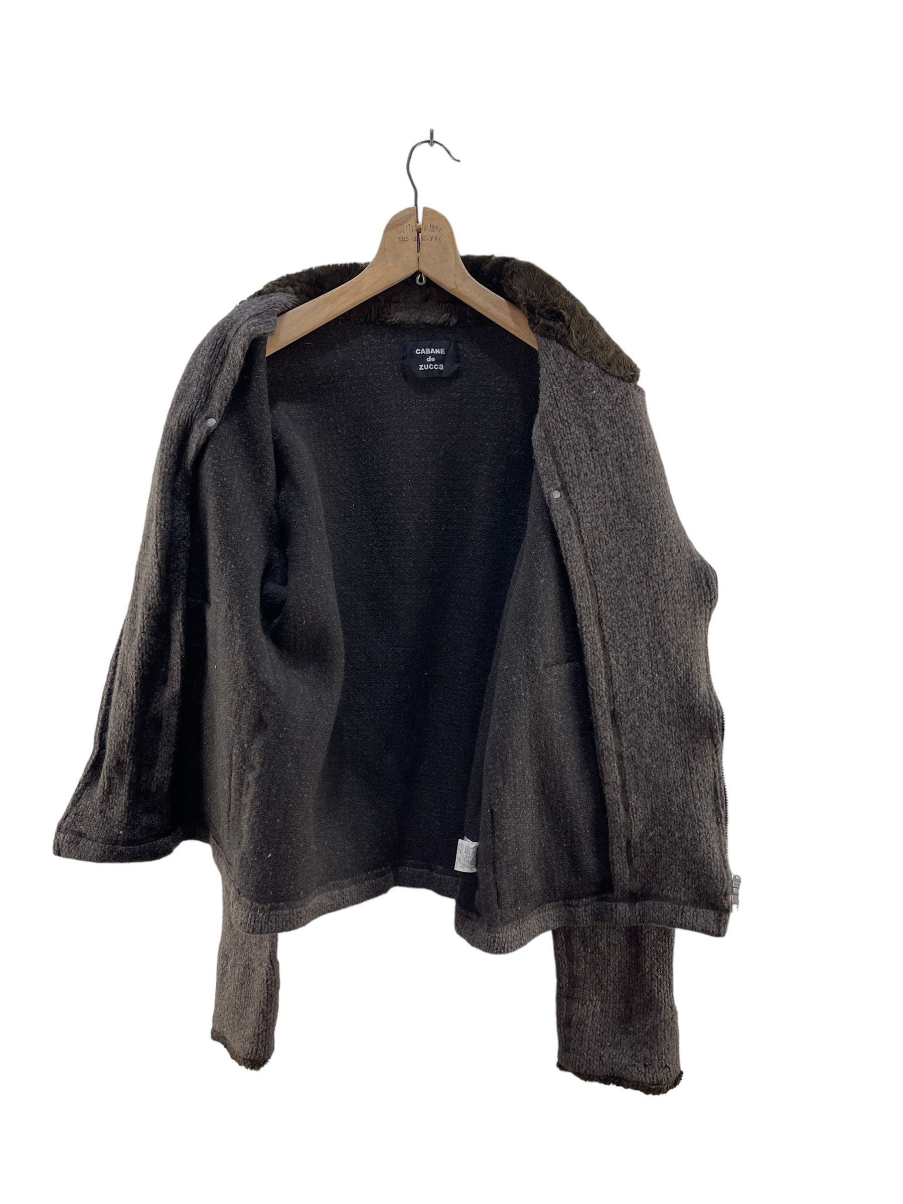 CABANE de ZUCCa Vintage Cabane De Zucca Wool Jacket Size US S / EU 44-46 / 1 - 3 Thumbnail
