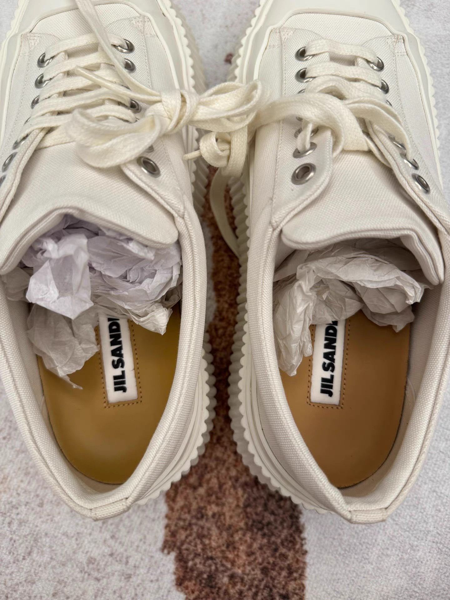 Jil Sander Jil Sander Minimalist White Sneakers K6 Size US 9 / IT 39 - 5 Thumbnail
