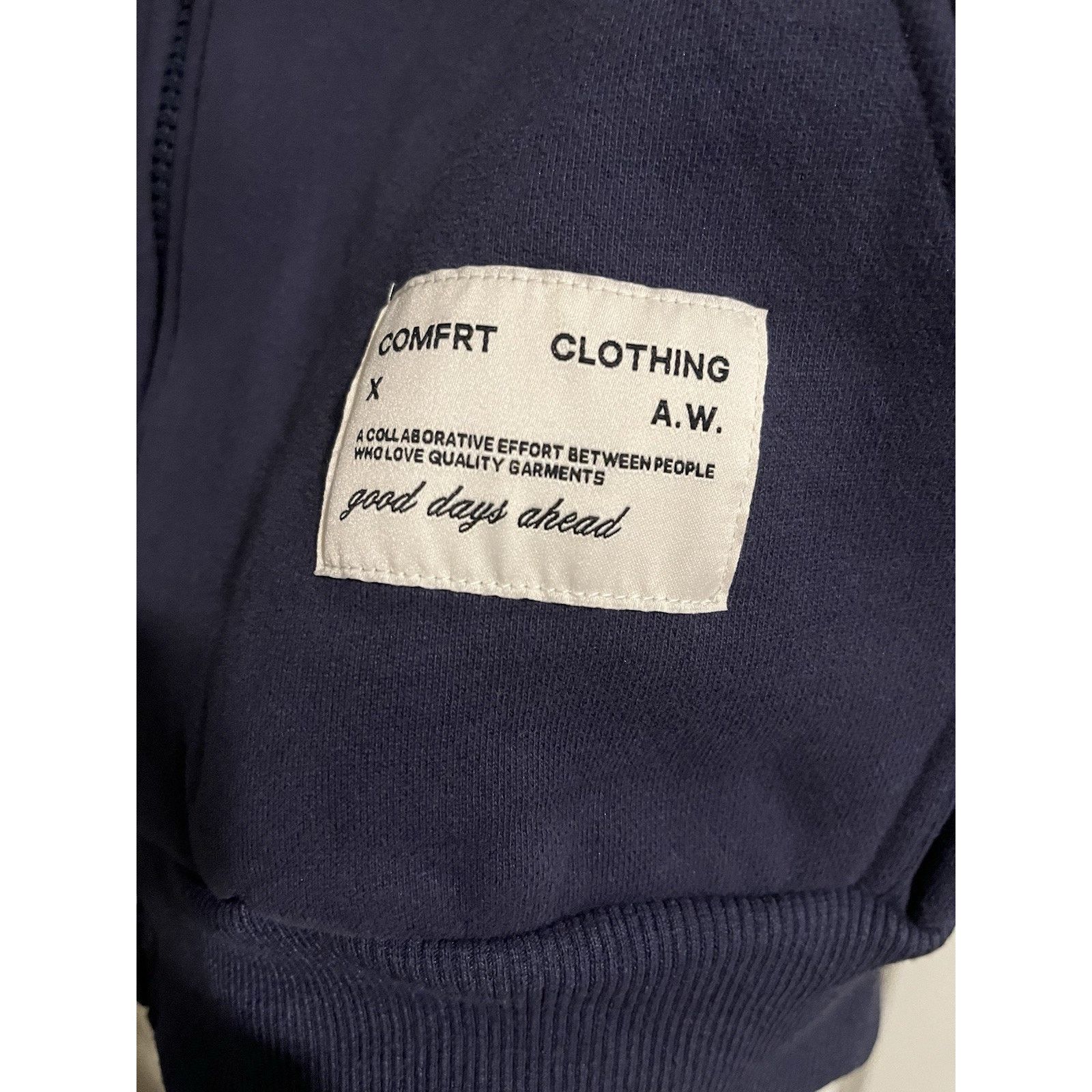 Other Comfrt Clothing 2XL Hoodie Affirmation Vol 9 Navy Oversized Size US XXL / EU 58 / 5 - 4 Thumbnail