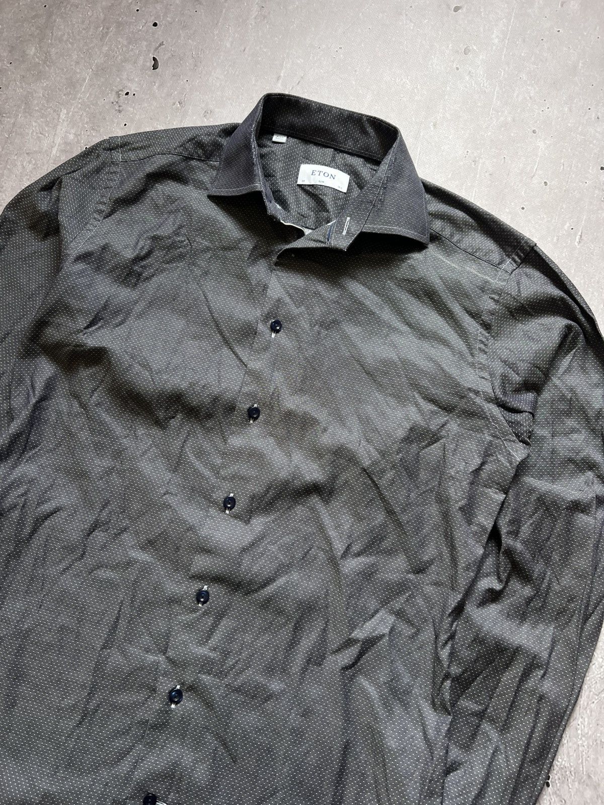 Eton Very Rare Shirt From Eton Size L Y2K Vintage Hype Size US L / EU 52-54 / 3 - 3 Thumbnail