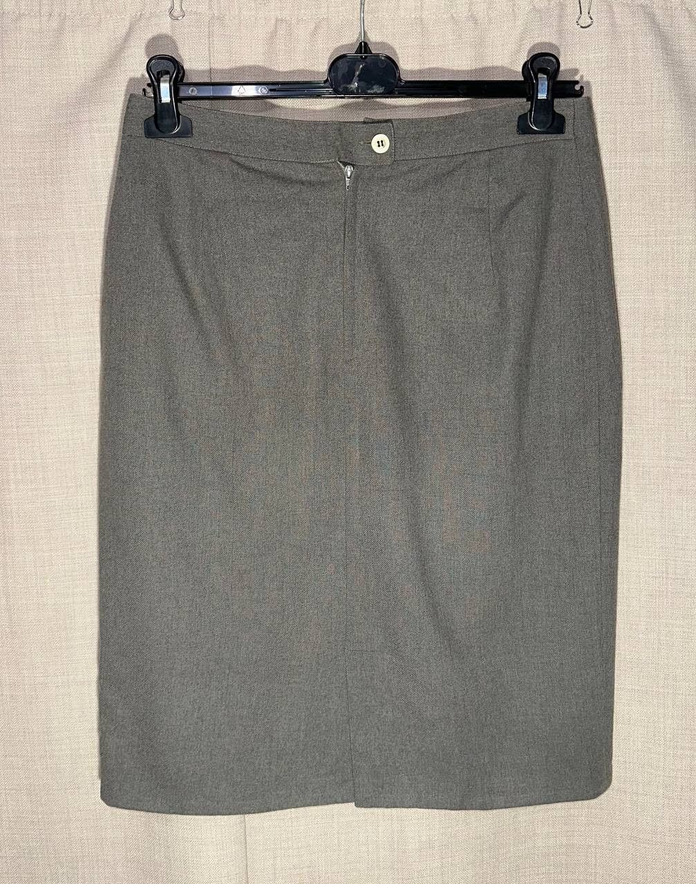Emporio Armani Emporio Giorgio Armani Vintage classic Wool Skirt Pencil Size 31" - 2 Thumbnail