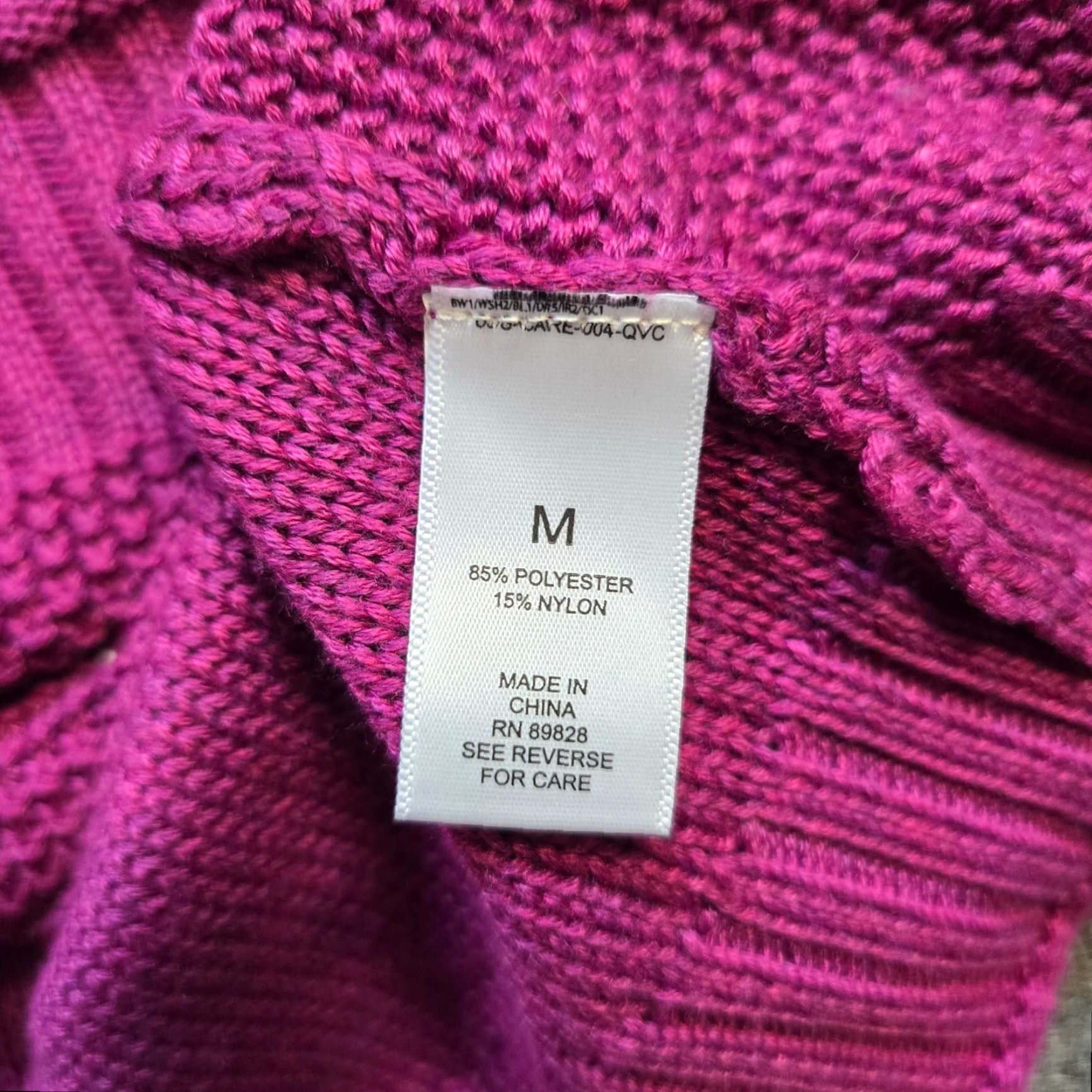 Vintage Logo Lori Goldstein Sweater Womens M Pink Knit Long Sleeve Crew Neck Pullover Basic Casual Workwear Fall Winter Size M / US 6-8 / IT 42-44 - 7 Thumbnail
