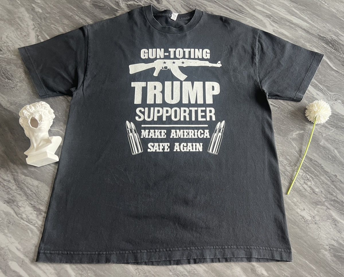Donald Trump AK-47 : Gun Toting Trump Supporter Size US XL / EU 56 / 4 - 2 Thumbnail