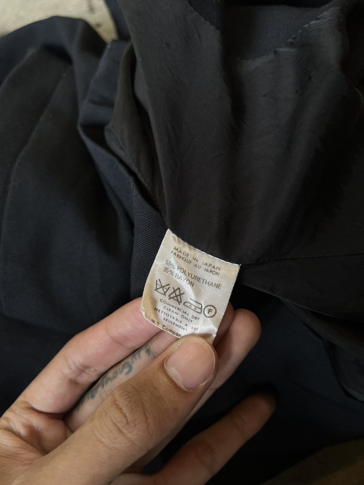Yohji Yamamoto ATSURO TAYAMA by YOHJI YAMAMOTO BLAZER Size 42R - 11 Thumbnail