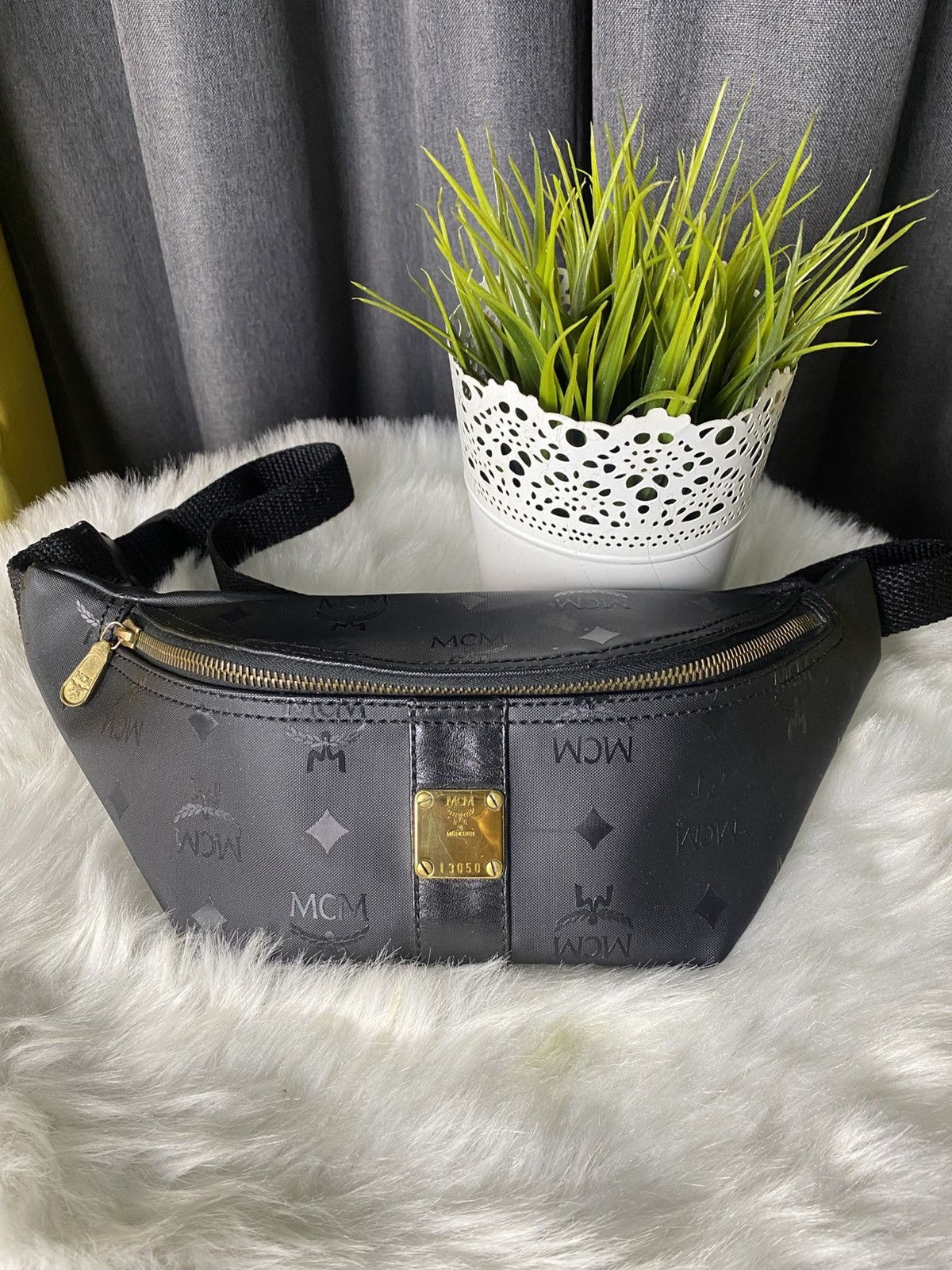 MCM Waist Bag MCM Monogram Size ONE SIZE - 2 Thumbnail