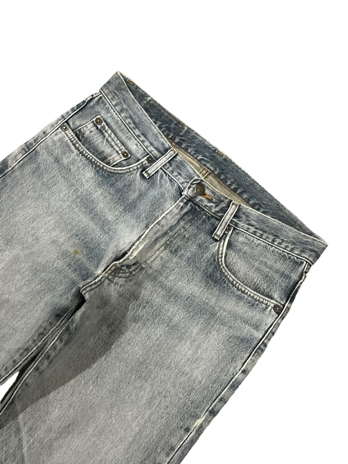 Edwin Vintage Edwin Extra Extreme Fade Wash Distressed Loose Jeans Size US 32 / EU 48 - 6 Thumbnail