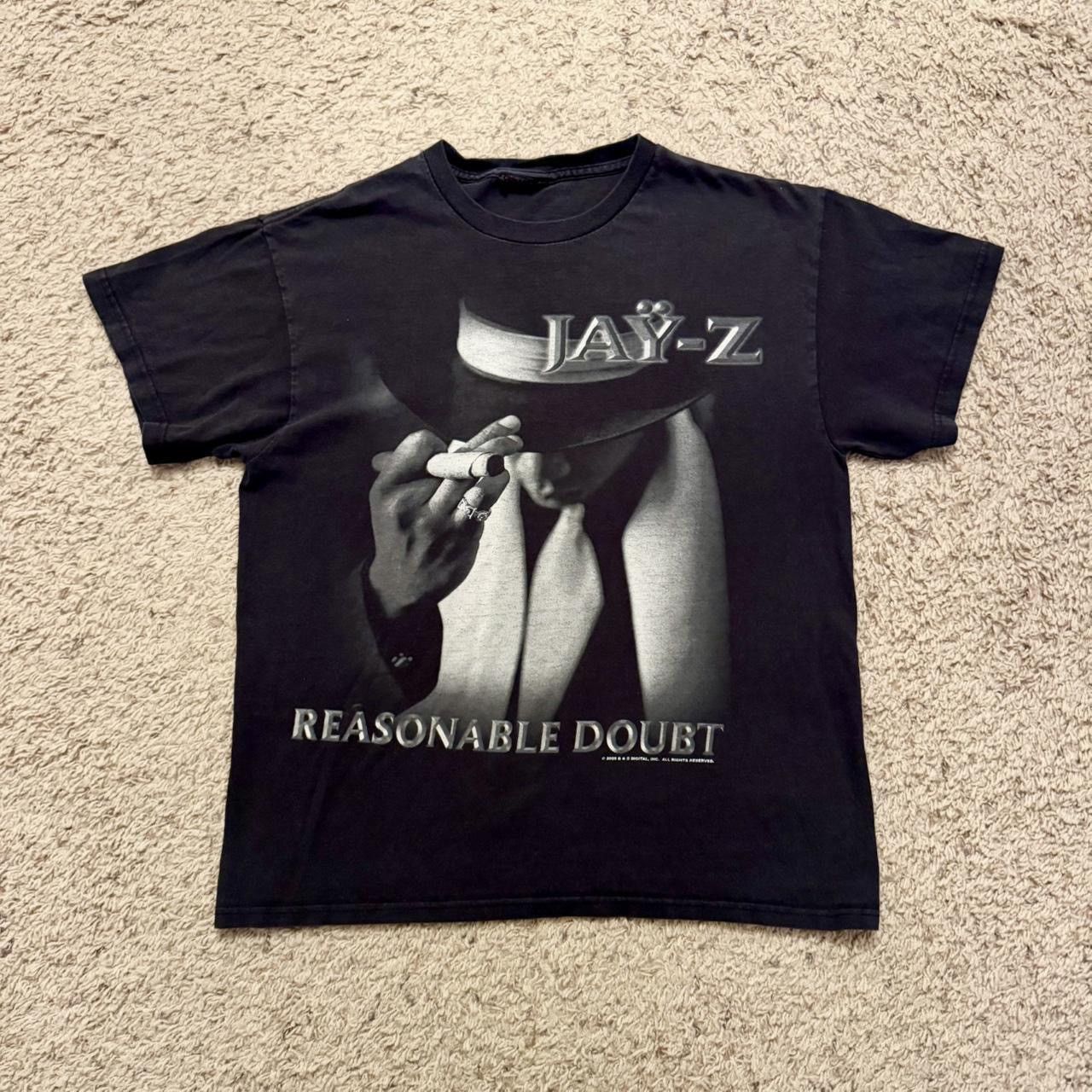 Jay-Z Vintage Jay-Z Reasonable Doubt Album Tee M/L Size US L / EU 52-54 / 3 - 2 Thumbnail