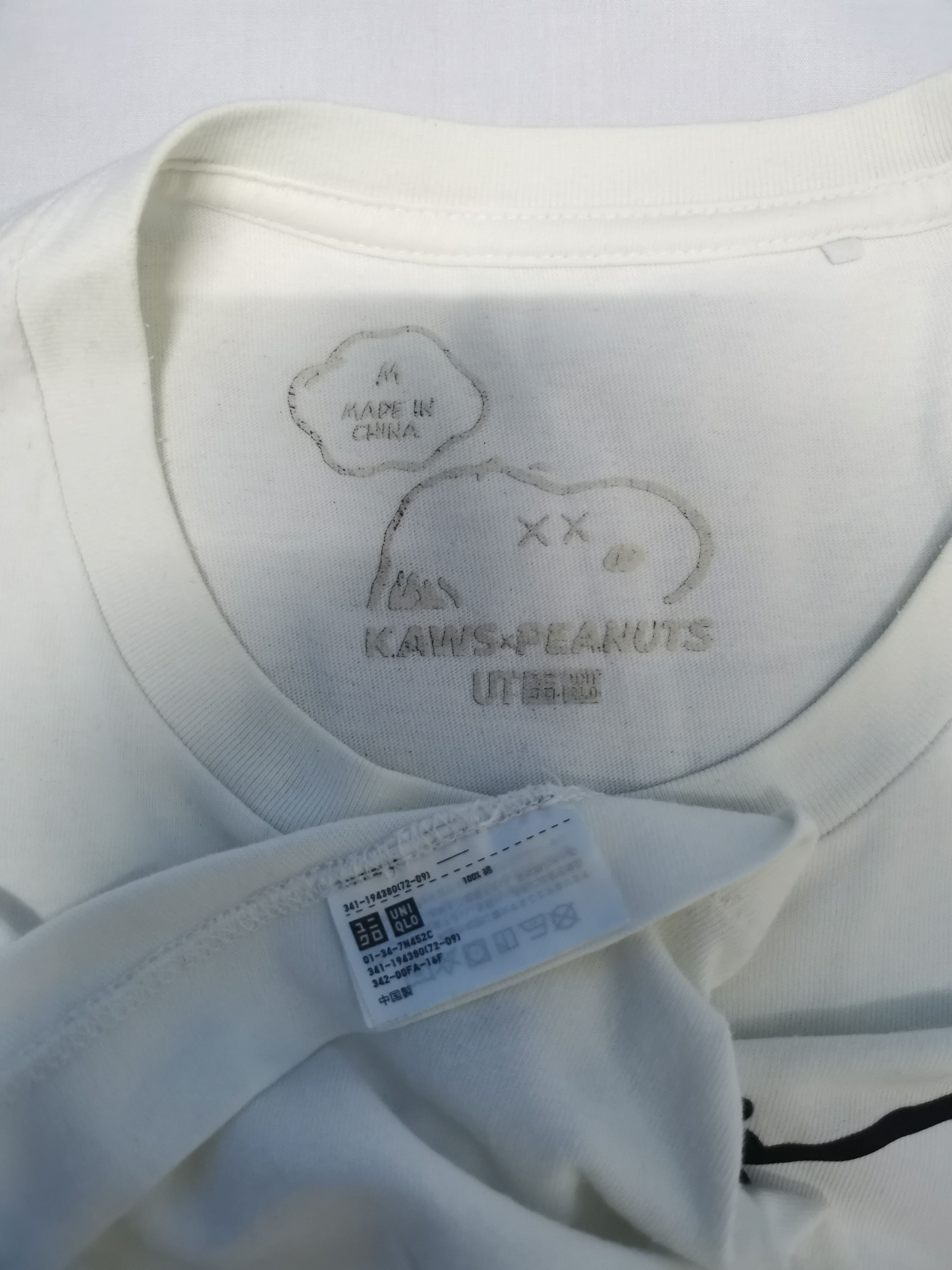 Japanese Brand Joe Kaws x Peanuts Tee OriginalFake Designer Snoopy Size US M / EU 48-50 / 2 - 3 Thumbnail