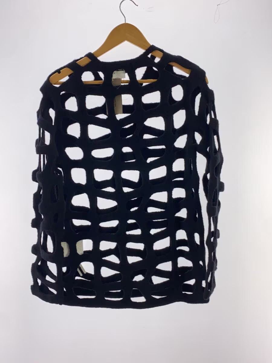 Open Cage Wool Knit Sweater