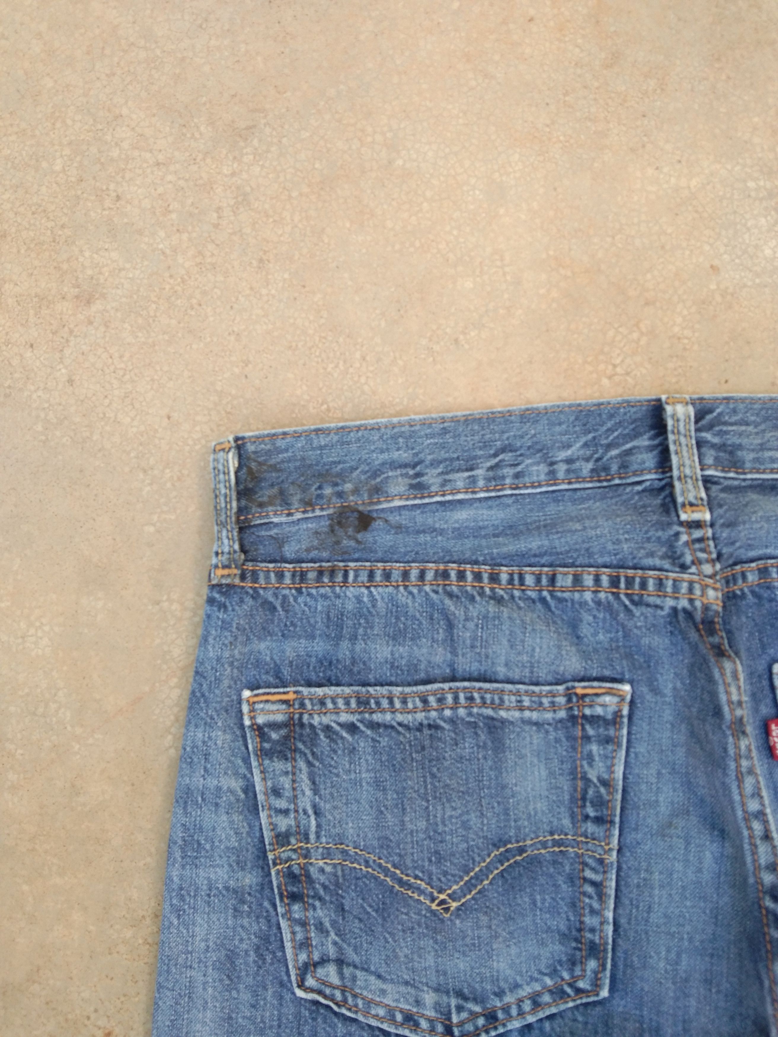 Levi's Vintage Levi's 501 Distressed Jeans 31x32 Size US 31 - 4 Thumbnail