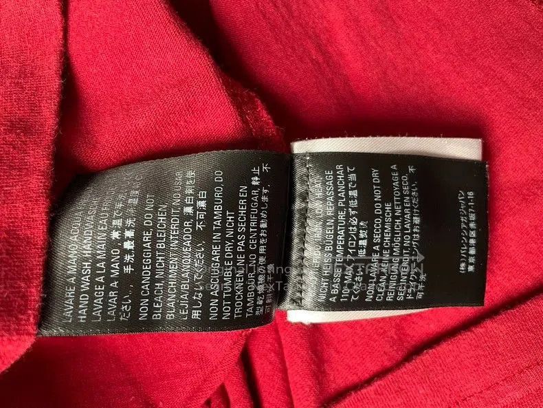 Balenciaga Balenciaga Printed Red Short Sleeve M. Size US M / EU 48-50 / 2 - 4 Thumbnail