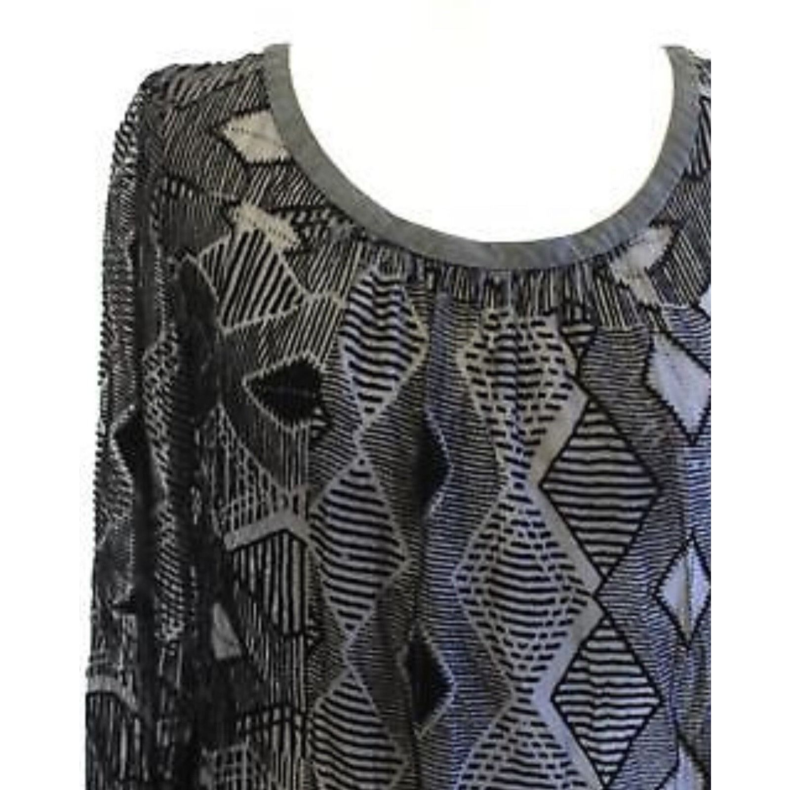 Club Monaco Club Monaco Black Sheer Top Size M Silk Velour A003257 Size M / US 6-8 / IT 42-44 - 2 Thumbnail