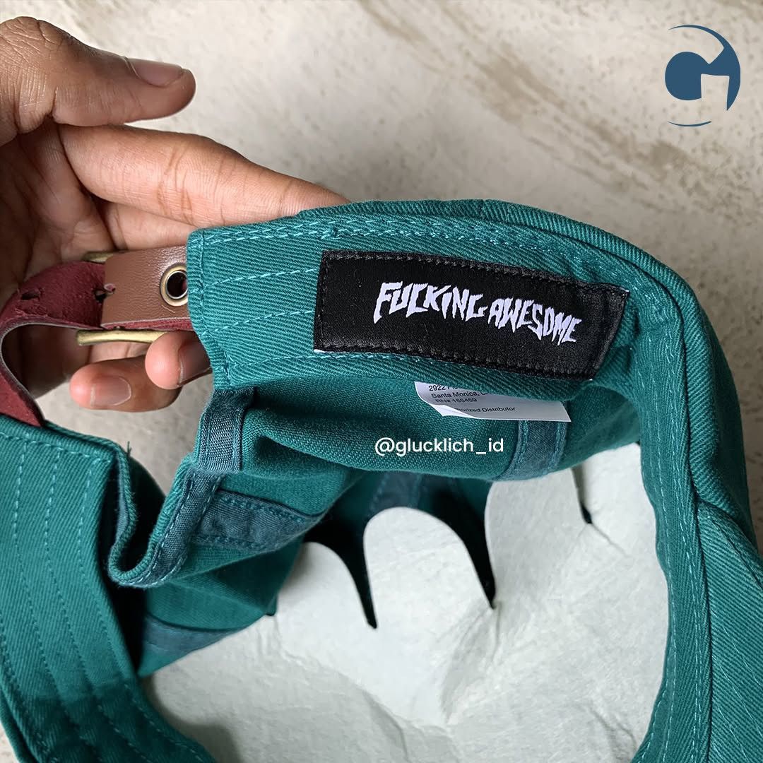 Fucking Awesome Fucking Awesome, Seduction Strapback 6 Panel Cap Green Size ONE SIZE - 5 Thumbnail