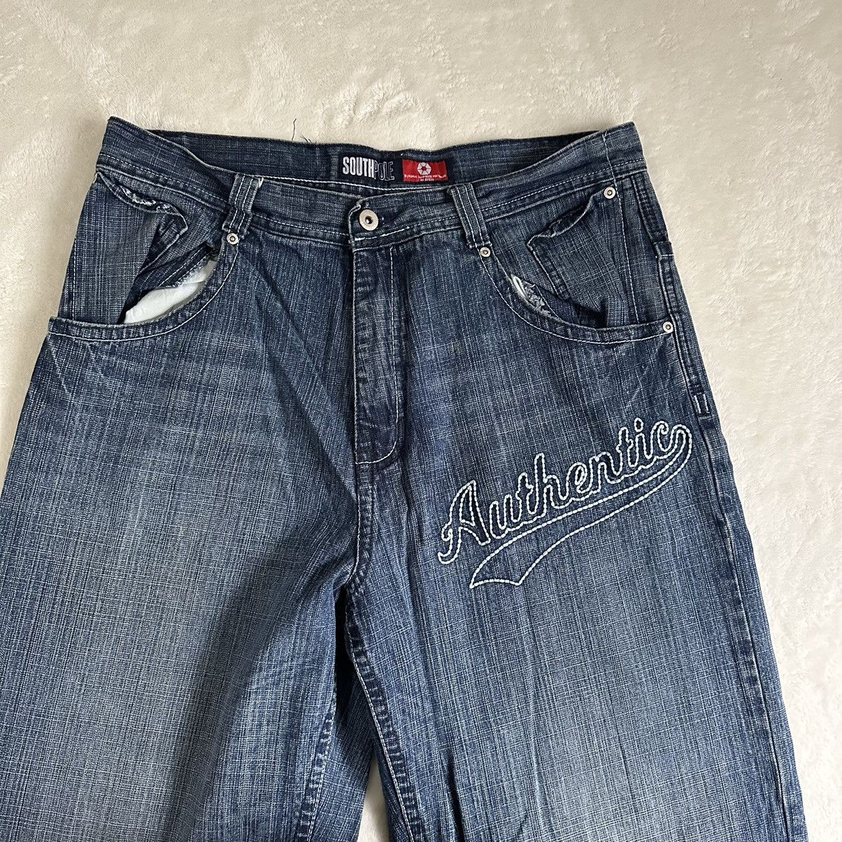 Affliction × Southpole × Vintage Vintage Southpole Baggy Jeans Size US 34 / EU 50 - 7 Thumbnail