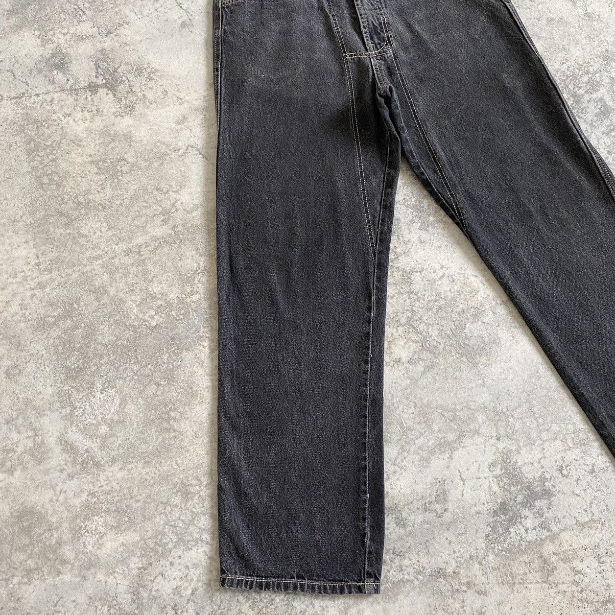 Marithe + Francois Girbaud 2000’s MFG Relaxed Fit Ash Grey Work Denim Jeans Size US 32 / EU 48 - 5 Thumbnail