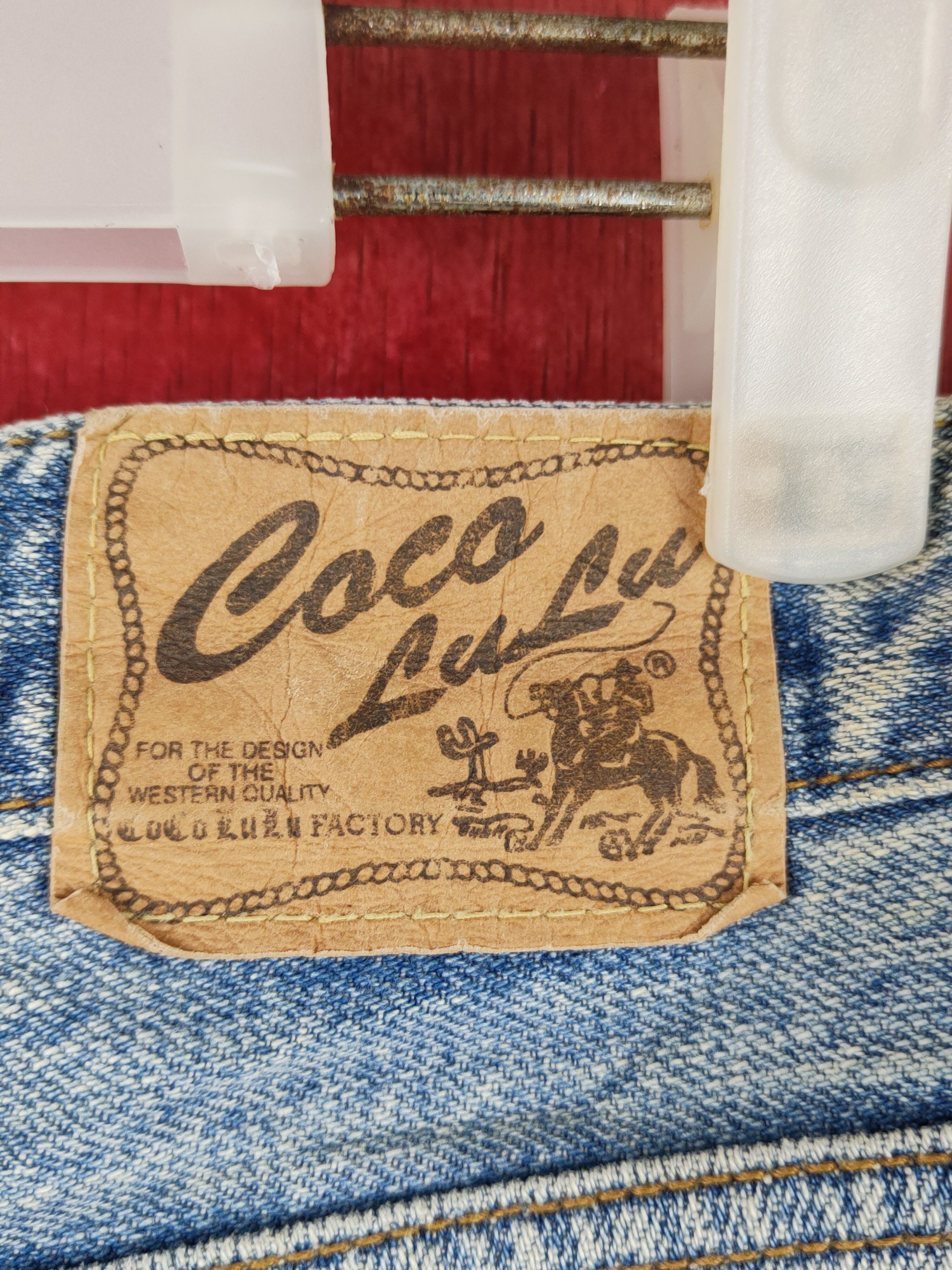 Japanese Brand Cocolulu Blue Faded Distressed Multipocket Denim #S1530 Size 29" - 11 Thumbnail