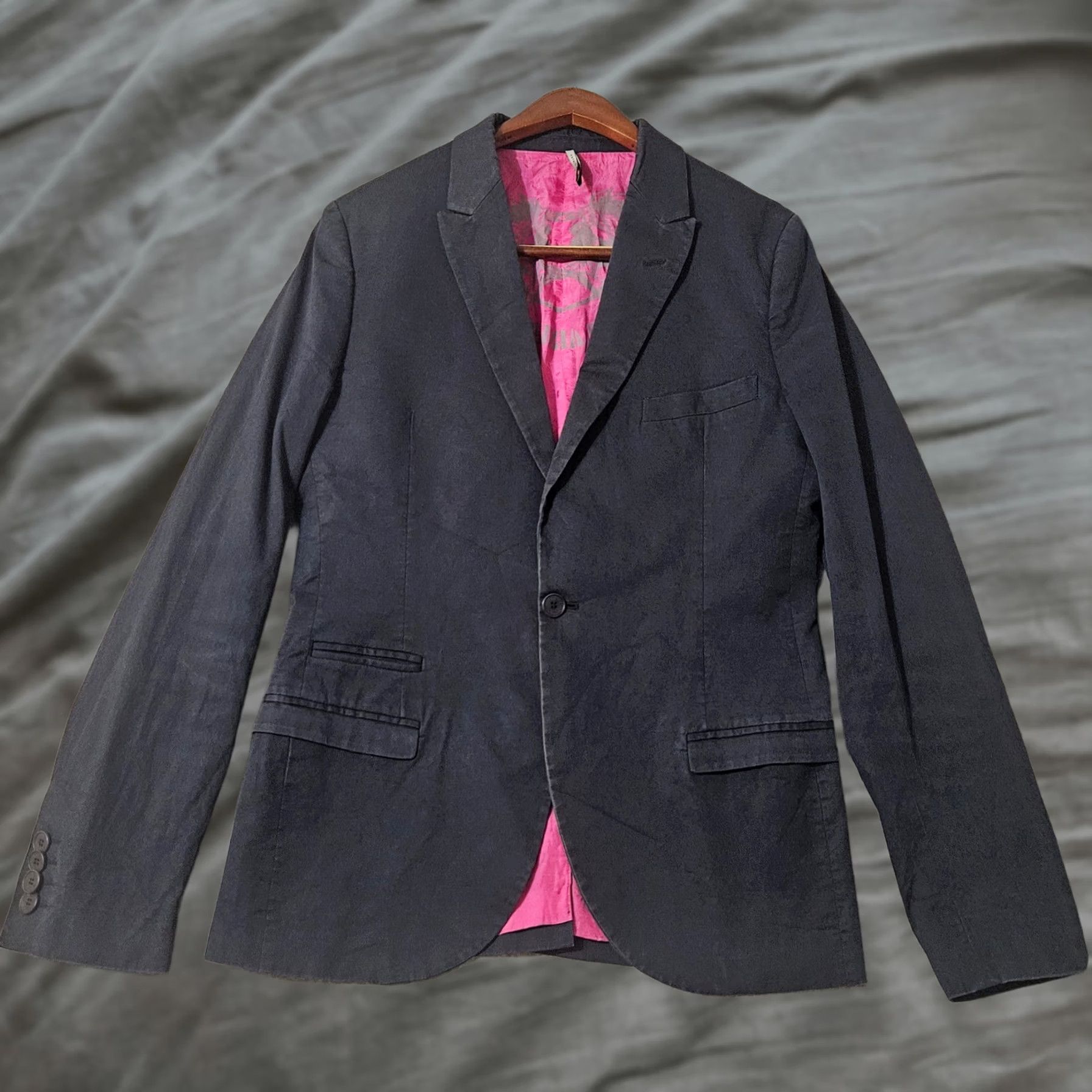Patrizia Pepe Patrizia Pepe Firenze Women Blue Lined Blazer Jacket Size 50 Made In Italy Size XL / US 12-14 / IT 48-50 - 1 Thumbnail