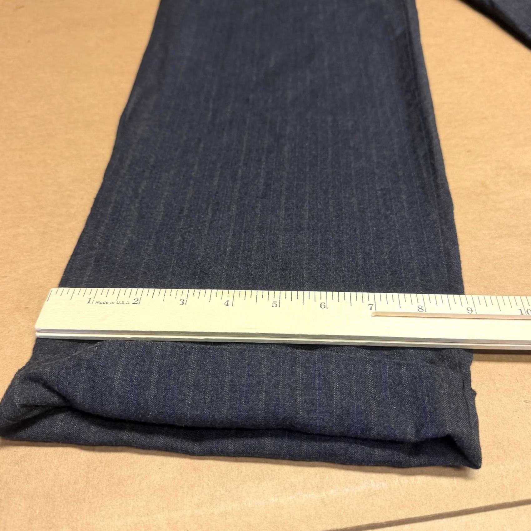 Vintage Turnbury Mens 38x32 Gray Wool Pants - Formal Dress Slim Fit Size US 38 / EU 54 - 2 Thumbnail