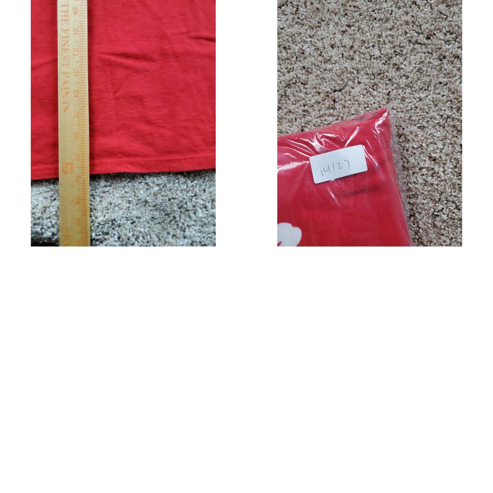 Vintage Trader Joes Shirt Mens L Red Crew Neck Long Sleeve Hibiscus Logo Graphic Print Size US L / EU 52-54 / 3 - 8 Thumbnail
