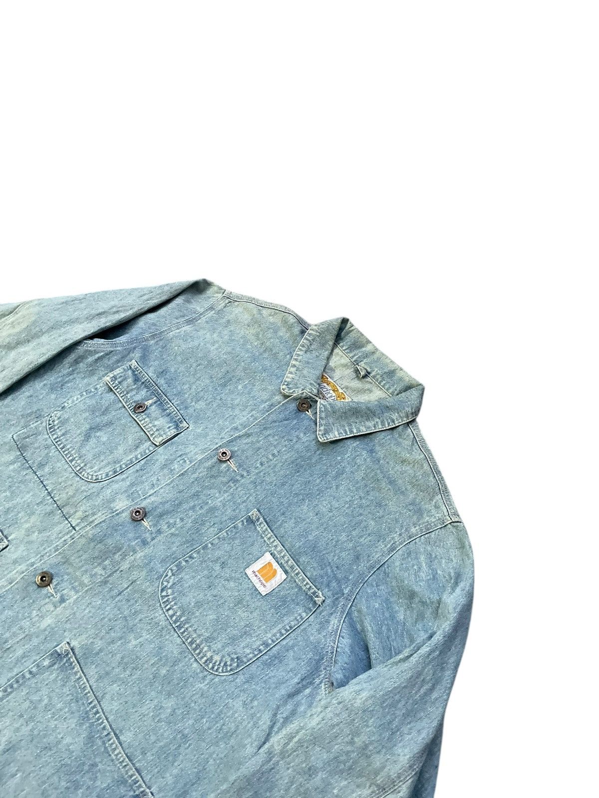 Japanese Brand Machope Chore Jacket Size US XL / EU 56 / 4 - 2 Thumbnail