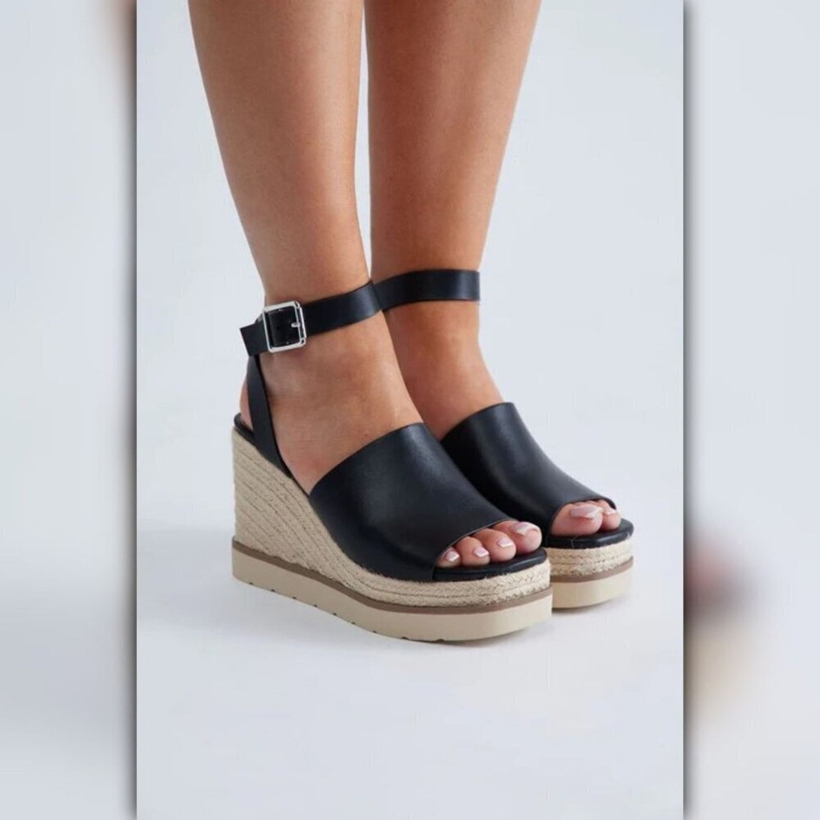 Other • A031 • (8) NWT Cloudfeel Ankle Strap Espadrille Wedge Size US 8 / IT 38 - 2 Thumbnail