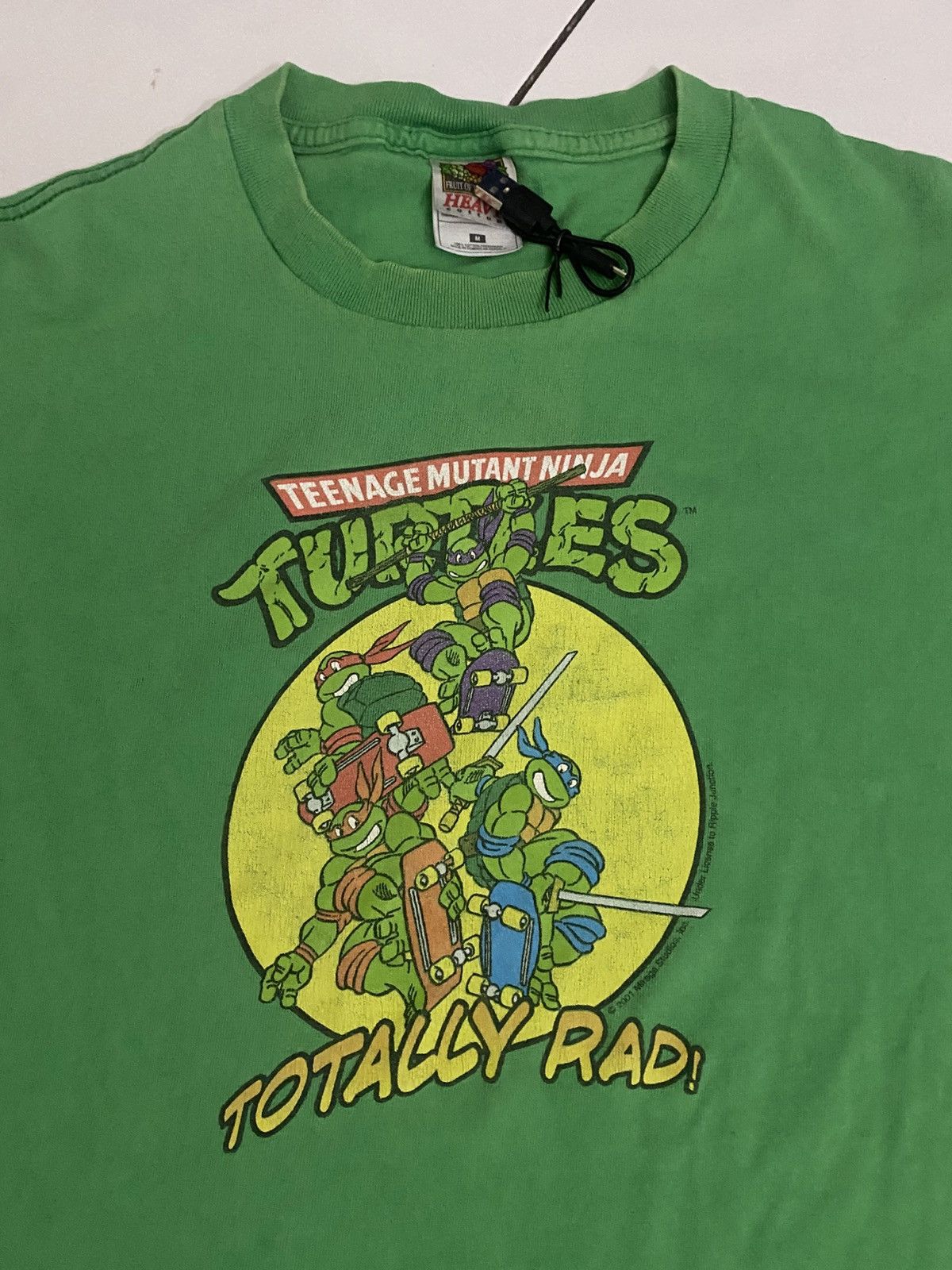 Cartoon Network × Vintage Vintage 2001 Comics Teenage Mutant Ninja Turtle TMNT Shirt Size US M / EU 48-50 / 2 - 1 Thumbnail