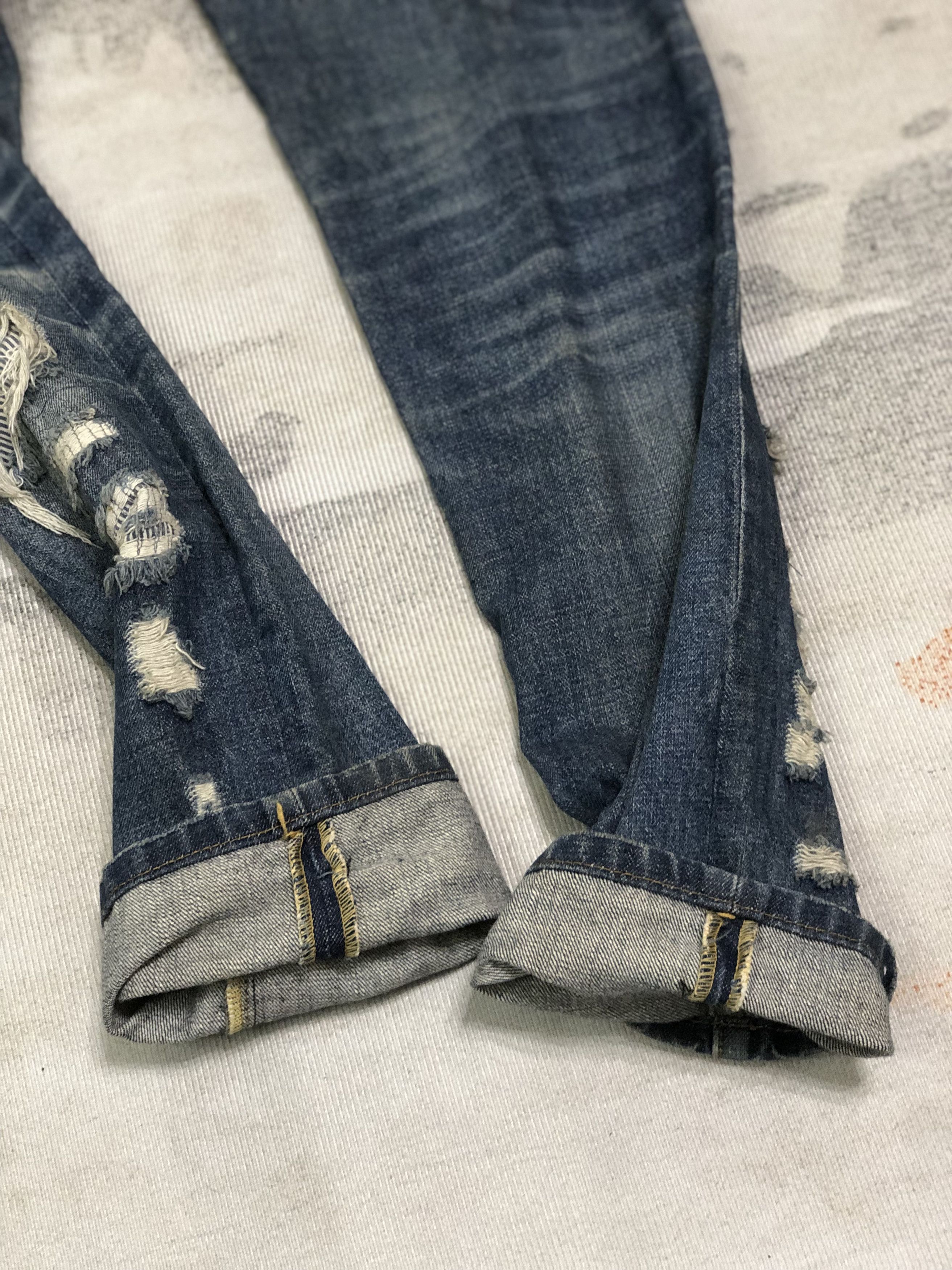 Japanese Brand Roen skull punk studed distresseed japanese brand jeans Size US 30 / EU 46 - 15 Thumbnail