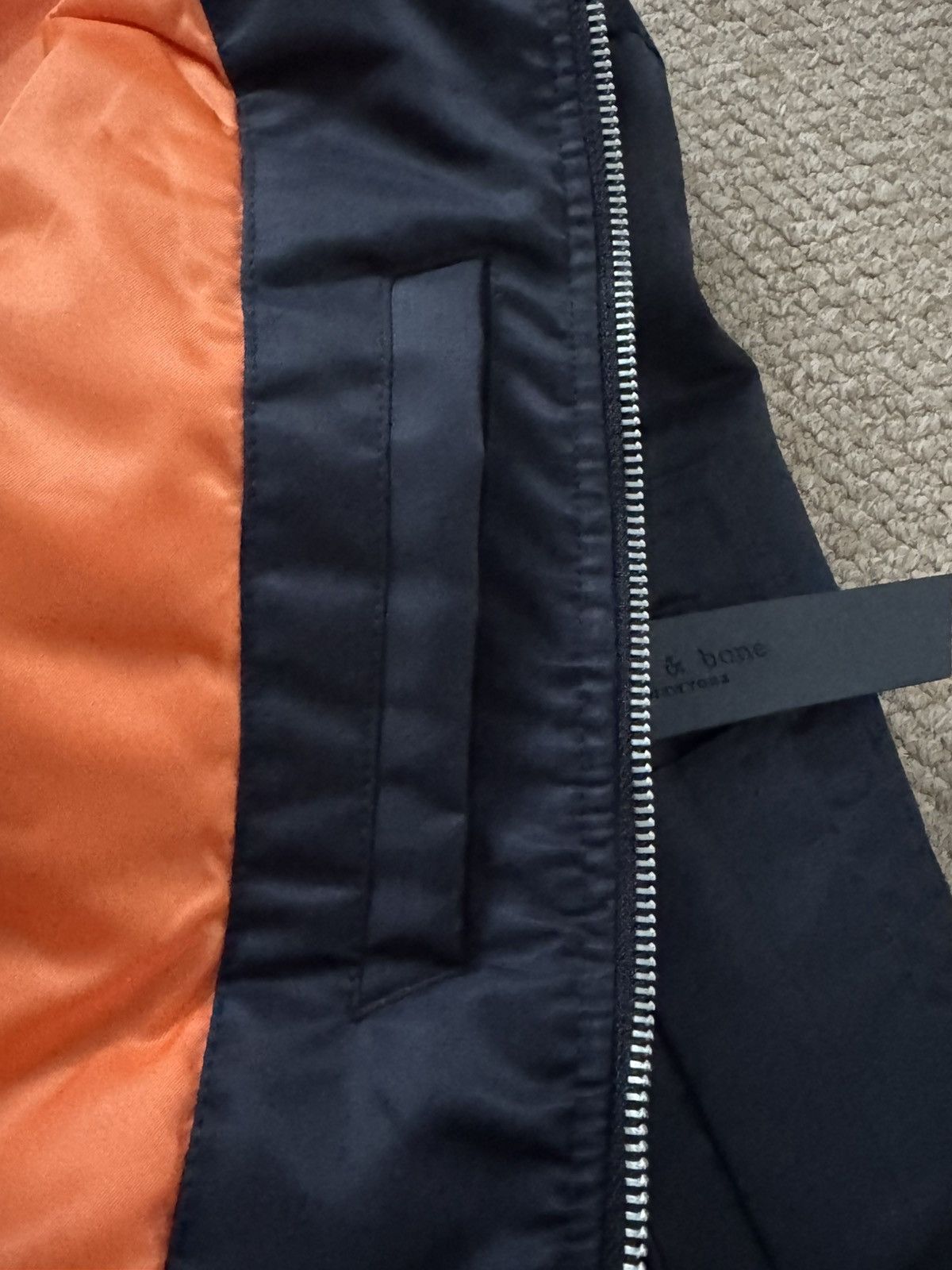 Rag & Bone Rag & Bone Manston Bomber Jacket Black Small BNWT Size US S / EU 44-46 / 1 - 9 Thumbnail