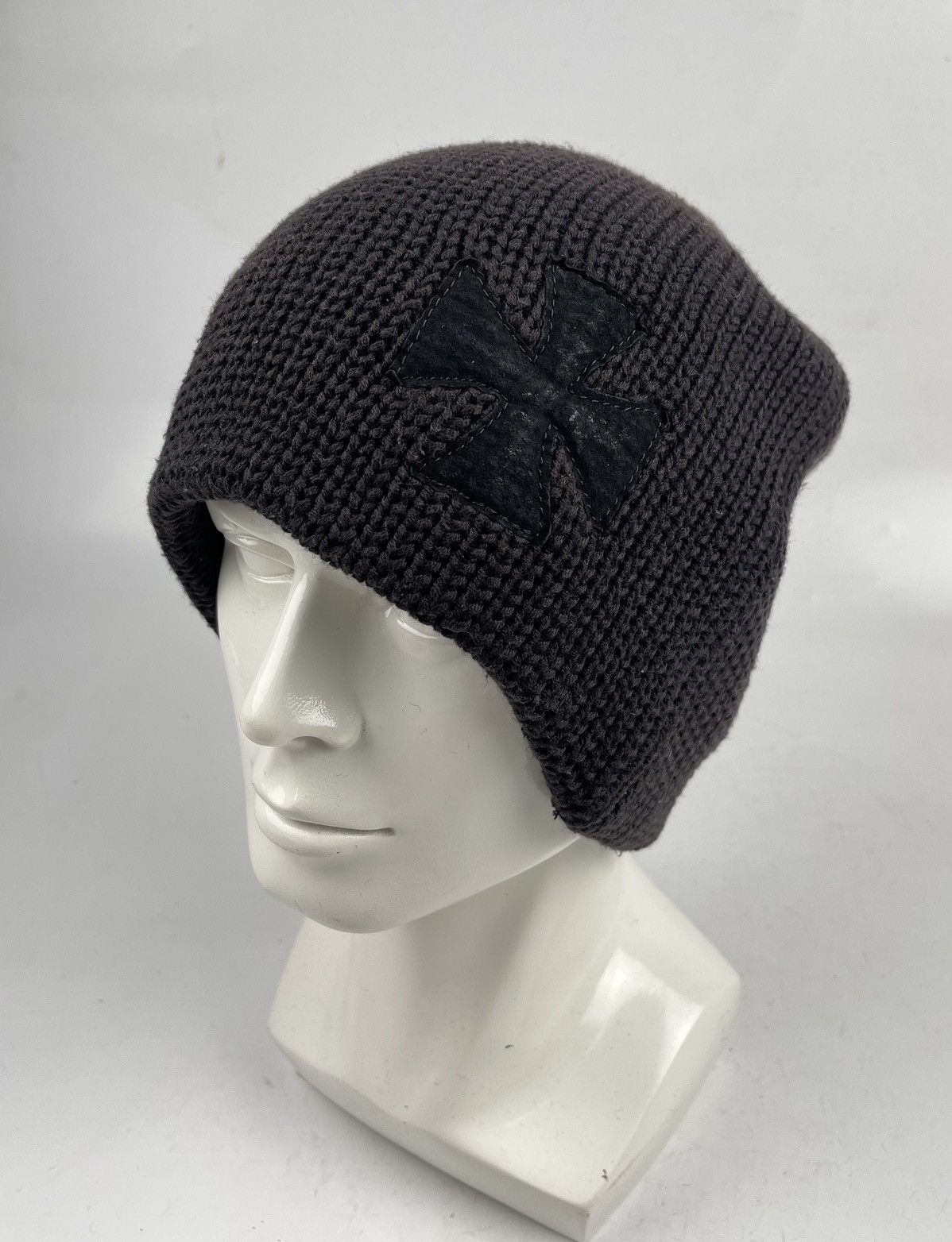 beams cross logo beanie hat tc31