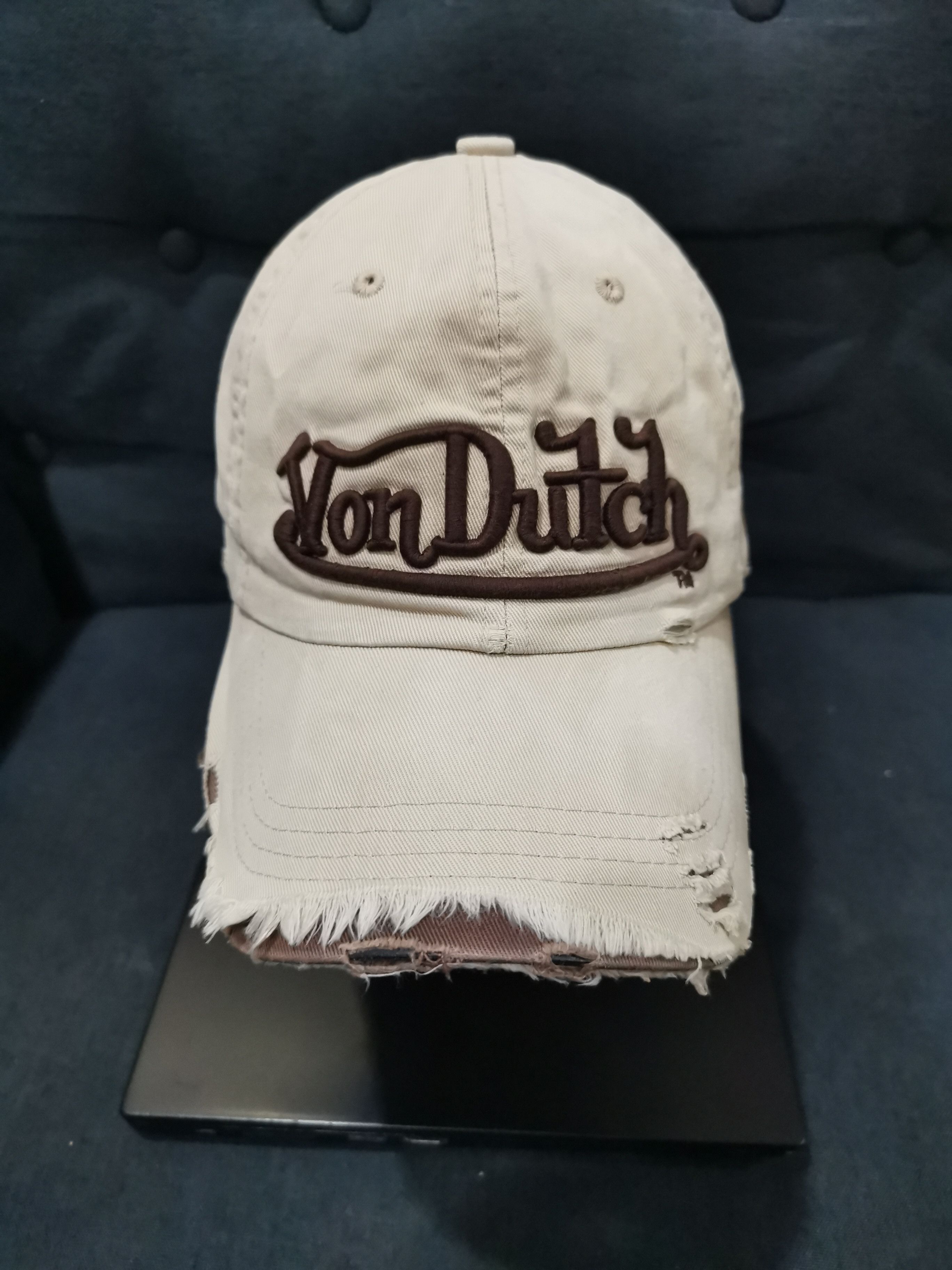 Vintage × Von Dutch Vintage Von Dutch Hats Distressed - Embroidery Size ONE SIZE - 1 Thumbnail