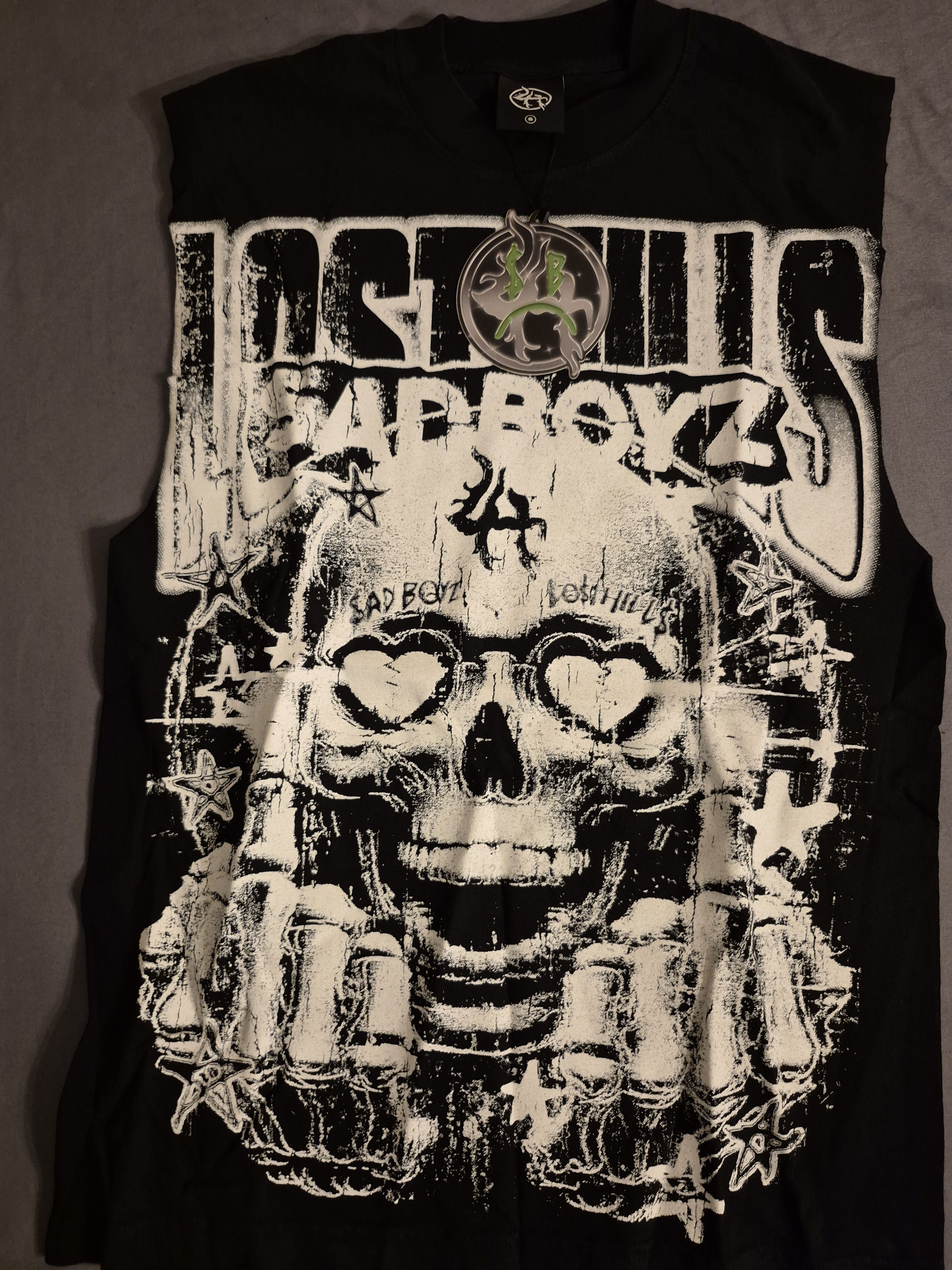 Lost hills × Sad Boys Lost Hills x Sad Boys Collab Sleeveless Tee Size Small Size US S / EU 44-46 / 1 - 1 Thumbnail