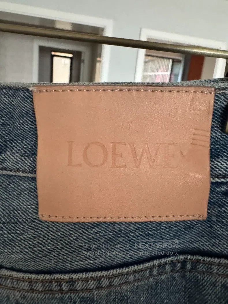 Loewe Loewe SS25 Pre-selected Series Curved Knife Denim Trousers Size 25" / US 0 / IT 36 - 5 Thumbnail