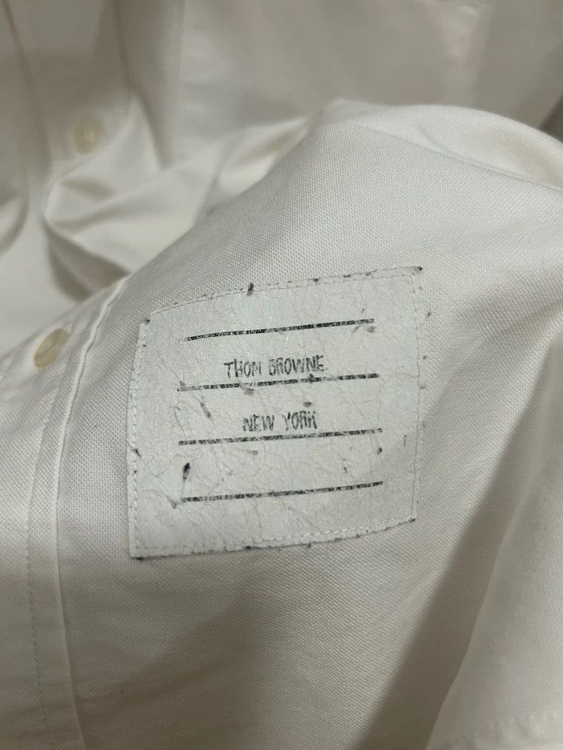 Thom Browne thom browneClassic double-sleeved white shirt 2503-Nextarro Size US XS / EU 42 / 0 - 5 Thumbnail
