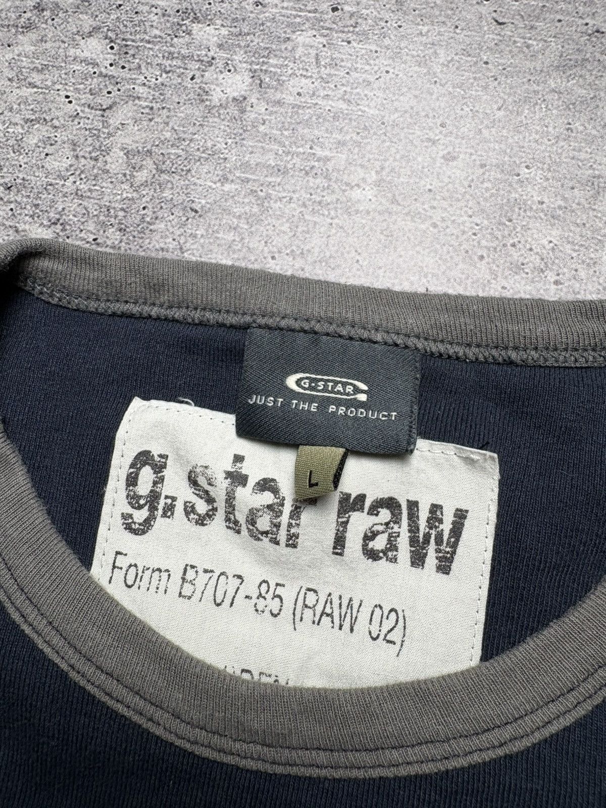 G-Star Vintage G Star Logo Long Sleeve Size US L / EU 52-54 / 3 - 6 Thumbnail