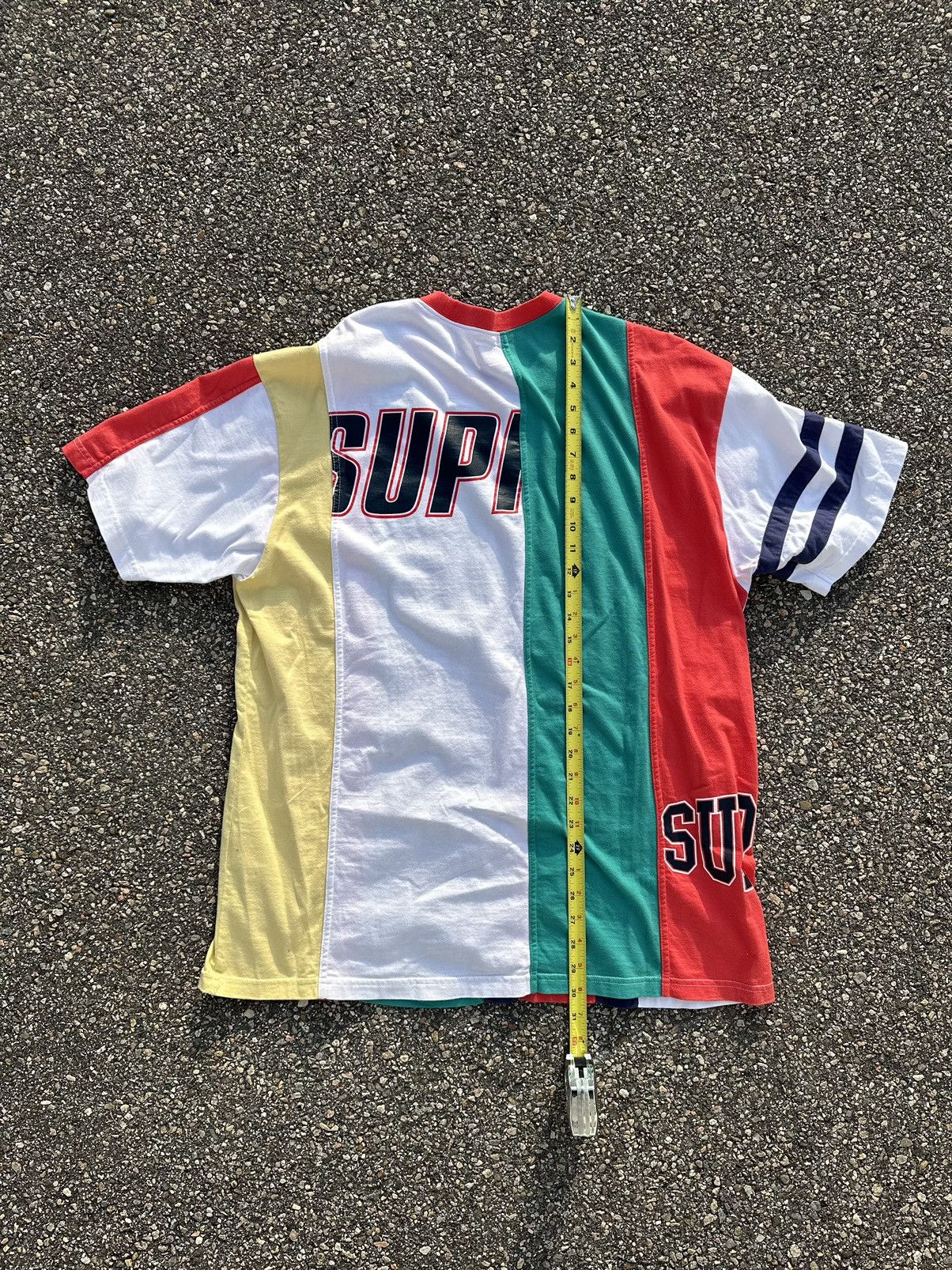 Supreme Supreme Patch Work T-Shirt Size US XL / EU 56 / 4 - 7 Thumbnail