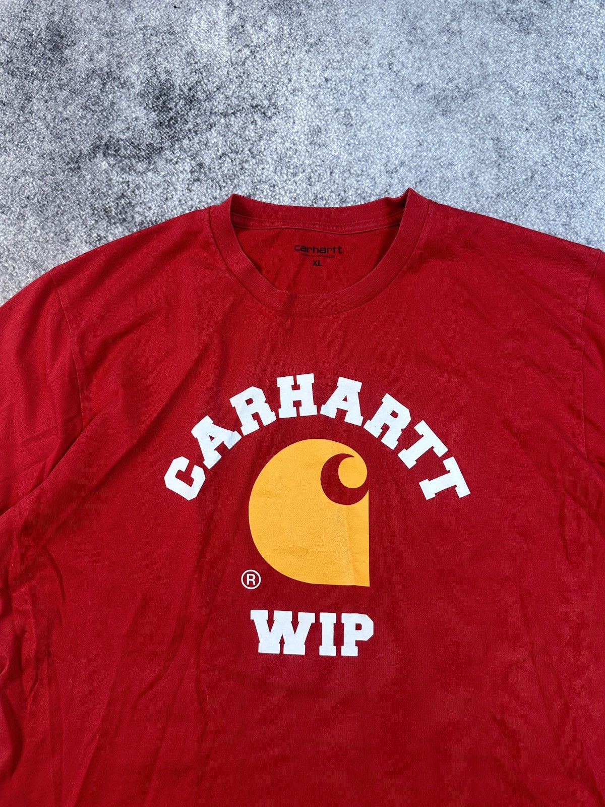 Carhartt × Carhartt Wip Vintage Carhartt WIP T-shirt Logo Streetwear Rare USA XL Size US XL / EU 56 / 4 - 2 Thumbnail