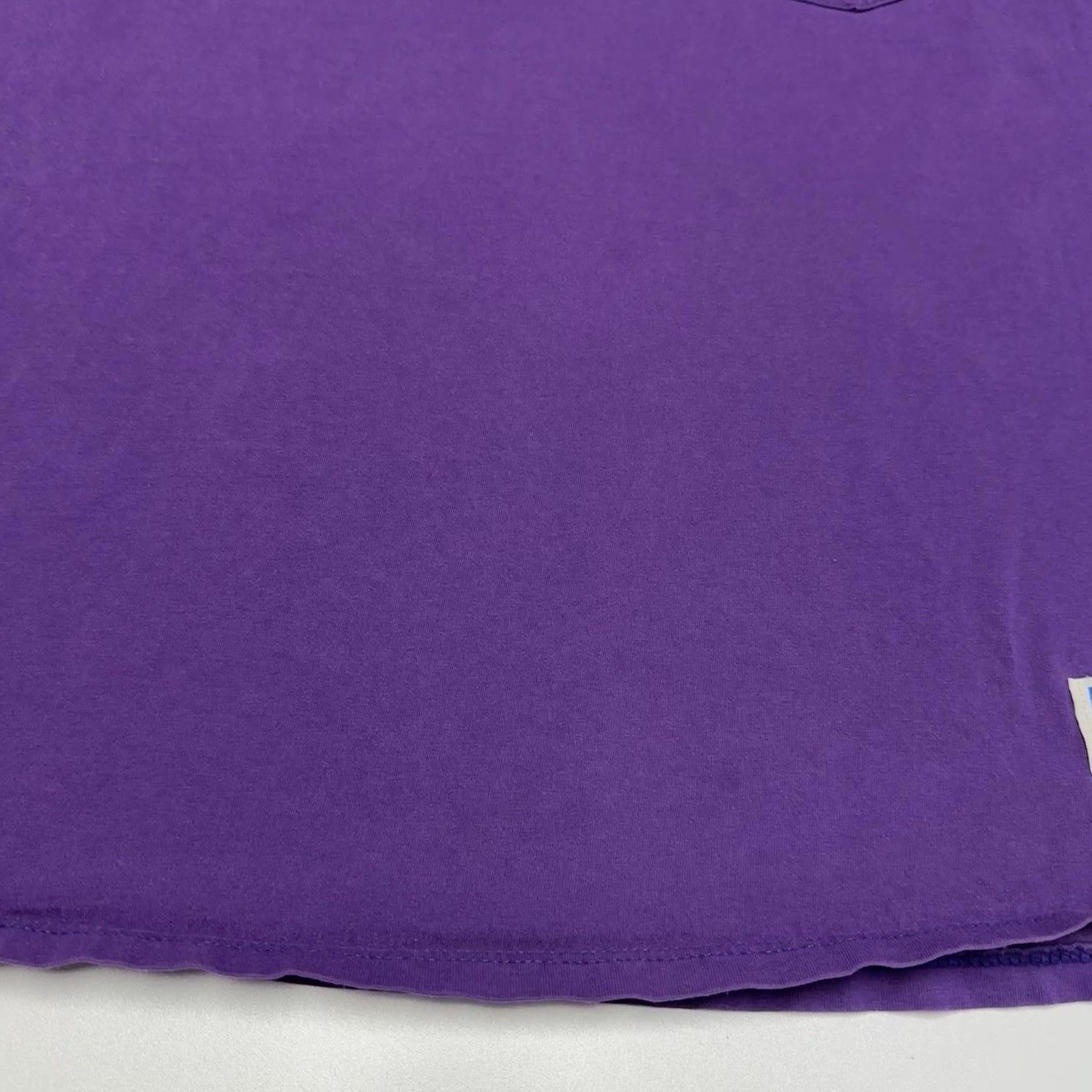 Russell Athletic Vintage 90s Russell Athletic Pocket Tee Mens Large Purple US Size US L / EU 52-54 / 3 - 6 Thumbnail