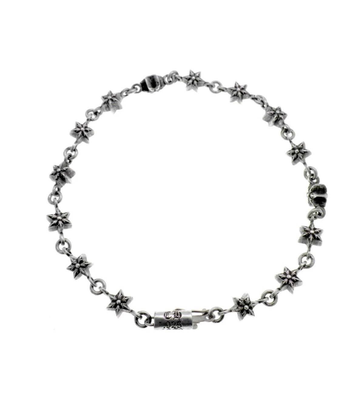 Chrome Hearts 15Link Chrome Hearts Tiny Star Bracelet Size ONE SIZE - 2 Thumbnail
