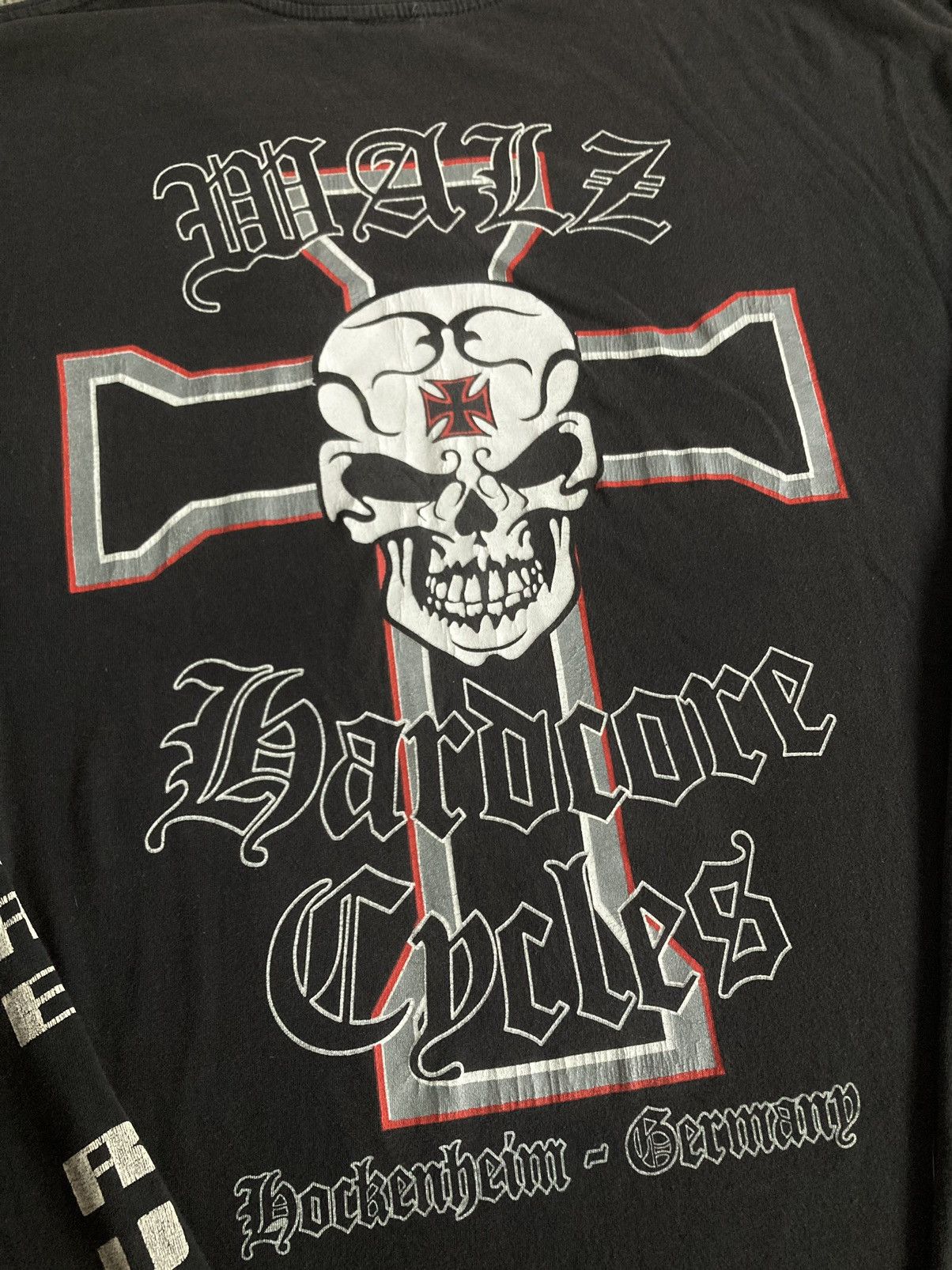 Vintage Vintage Hardcore Hardcore rules fuck chrome longsleeve Size US XXL / EU 58 / 5 - 7 Thumbnail