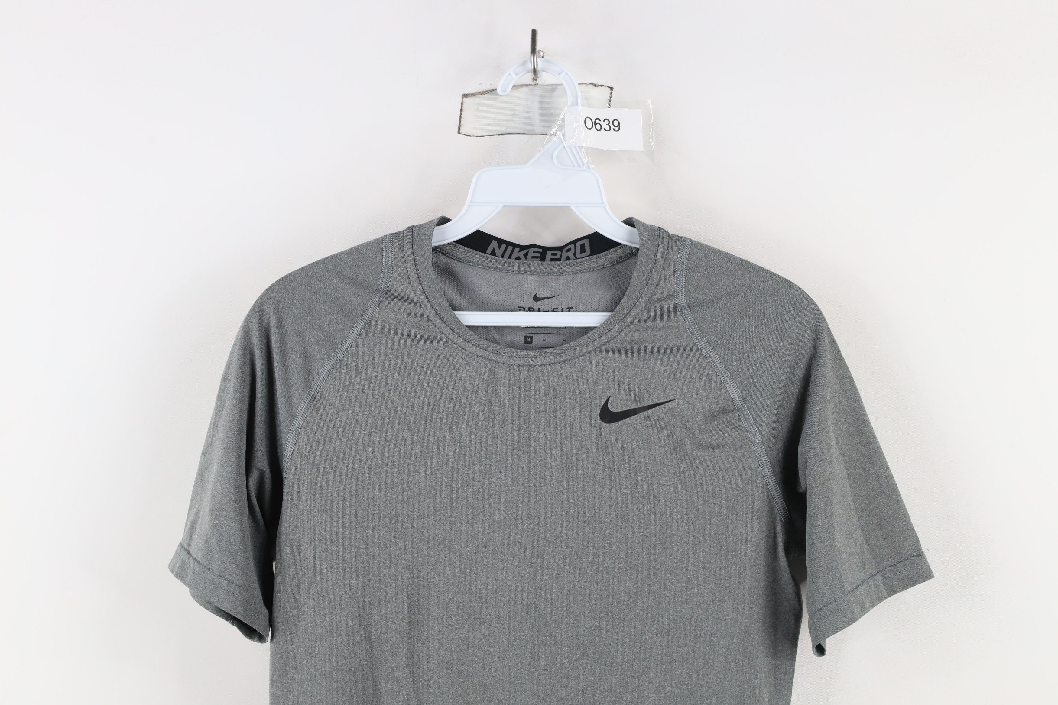 Nike × Vintage Nike Pro Compression Fitted Running Gym Training T-Shirt Size US S / EU 44-46 / 1 - 2 Thumbnail