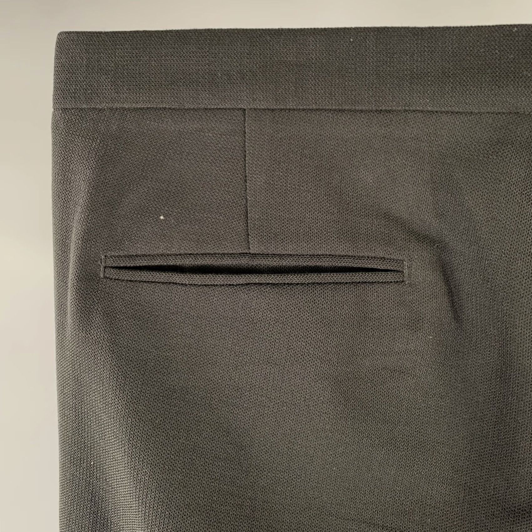 Maison Margiela MAISON MARGIELA Black Wool Slim Straight Dress Pants Size 34 Men Size US 34 / EU 50 - 2 Thumbnail