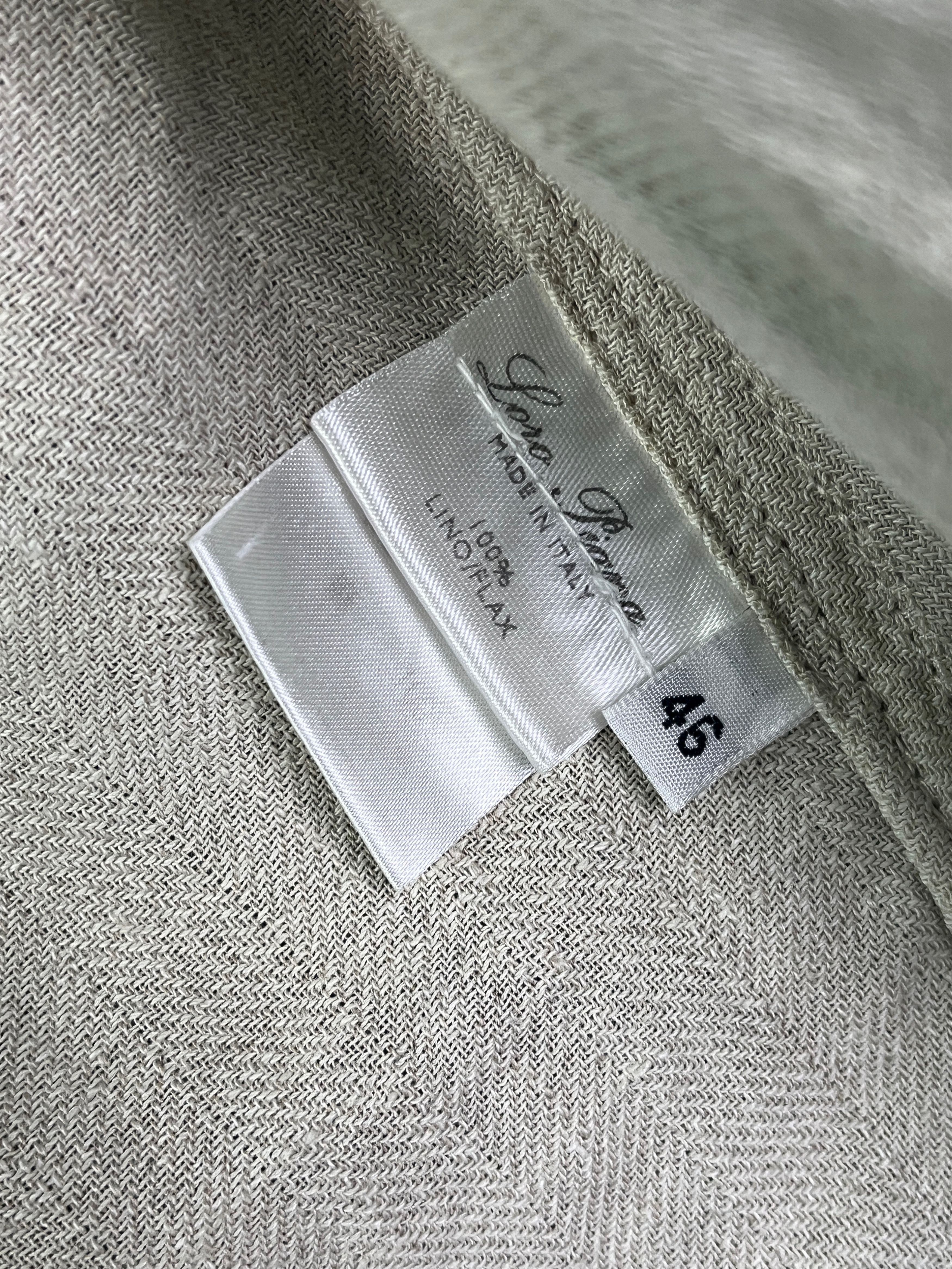 Loro Piana Loro Piana Linen Blazer Jacket Made in Italy Size L / US 10 / IT 46 - 14 Thumbnail