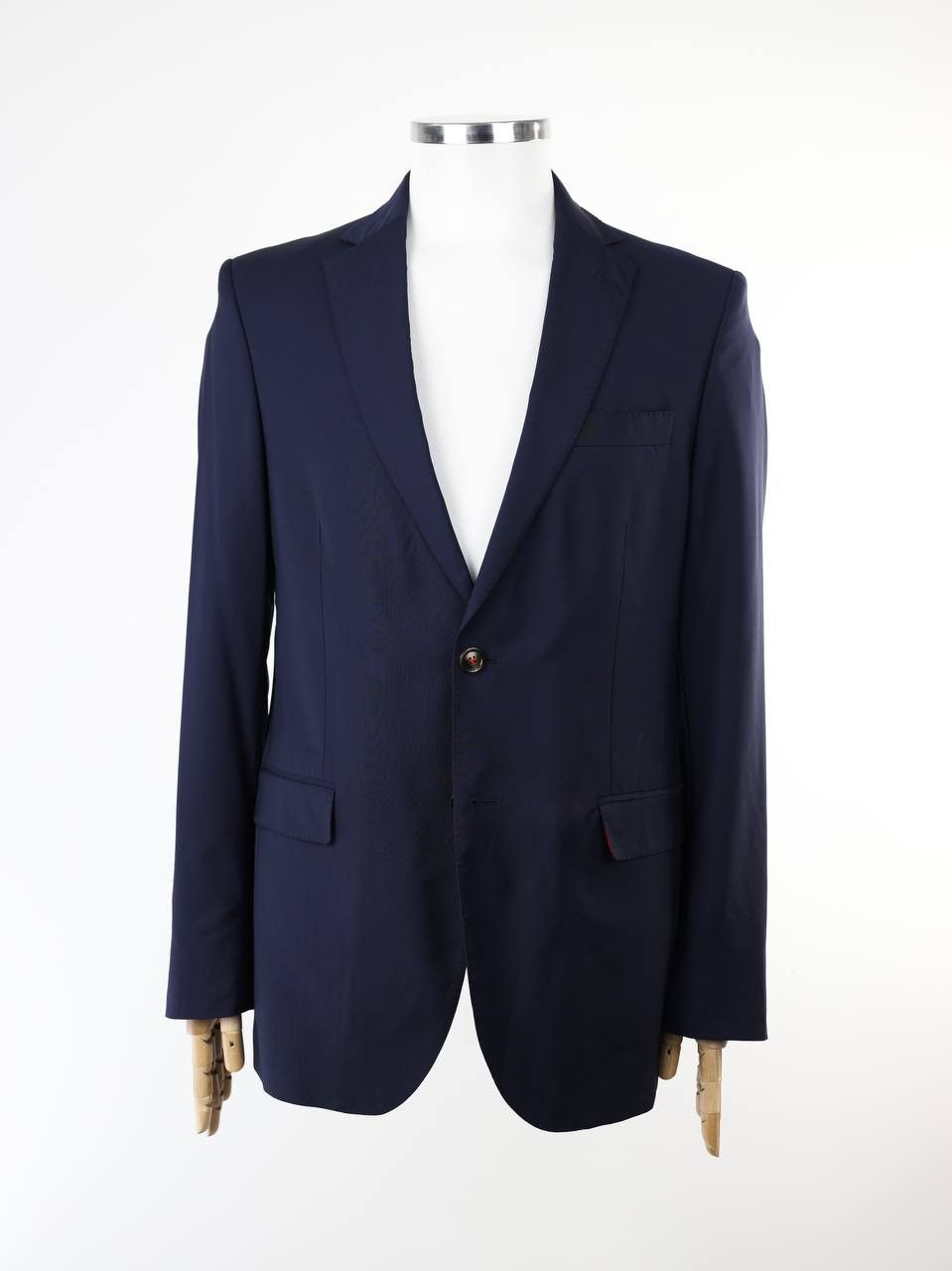 Carolina Herrera CAROLINA HERRERA Single-breasted wool blazer jacket Size 50R - 1 Thumbnail