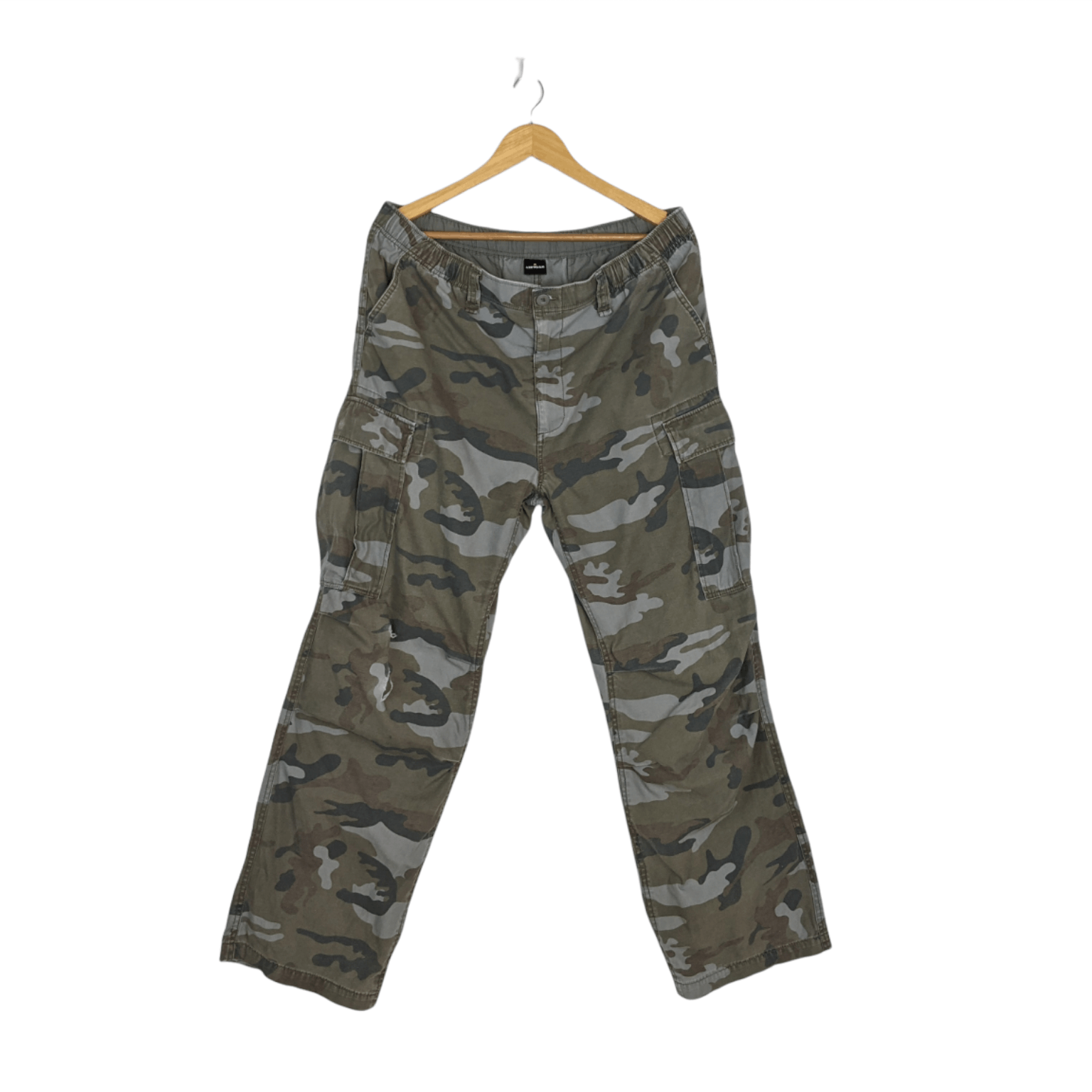 Airwalk Vintage AIRWALK Camouflage Military Cargo Pant Size US 35 - 2 Thumbnail